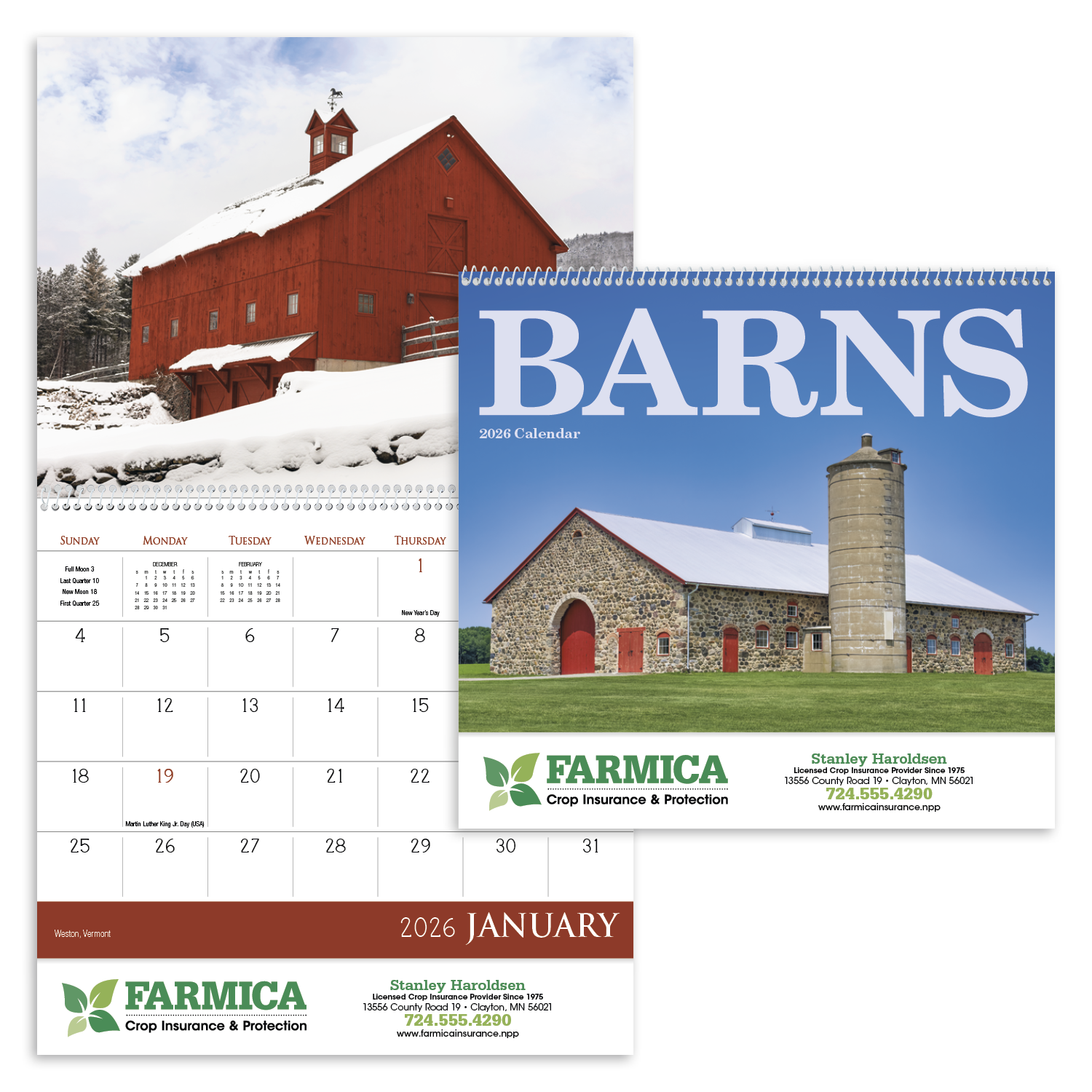 Triumph® Calendars Barns Calendar 19