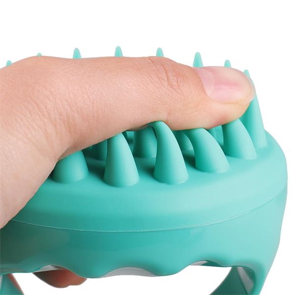 Silicone Massage Scalp Shampoo Brush Comb 4
