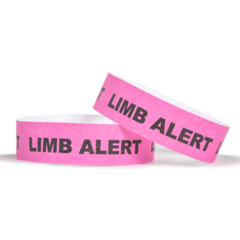Medical Alert Tyvek Wristbands 2