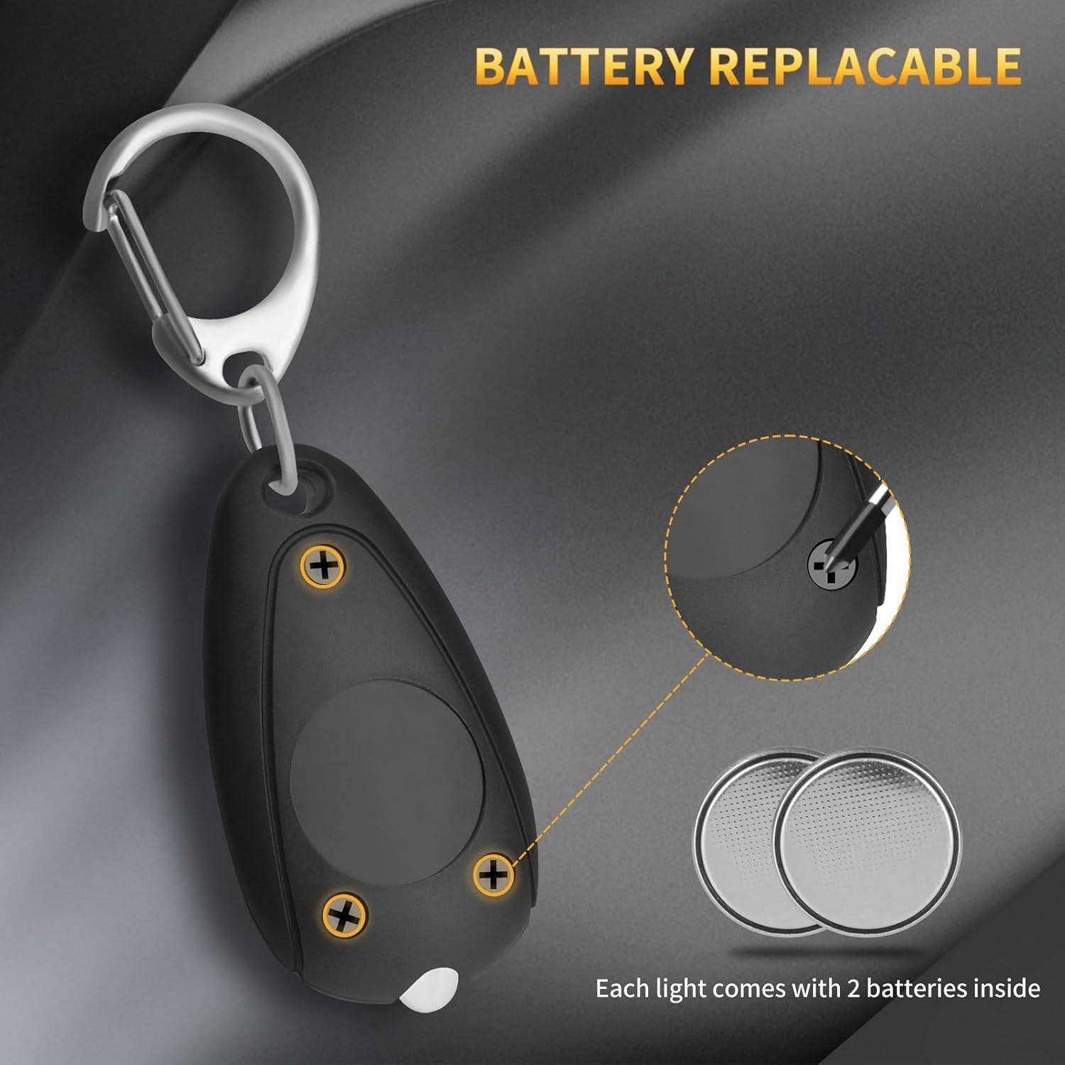 Mini ABS LED Keychain Flashlight – Portable for Outdoors 6