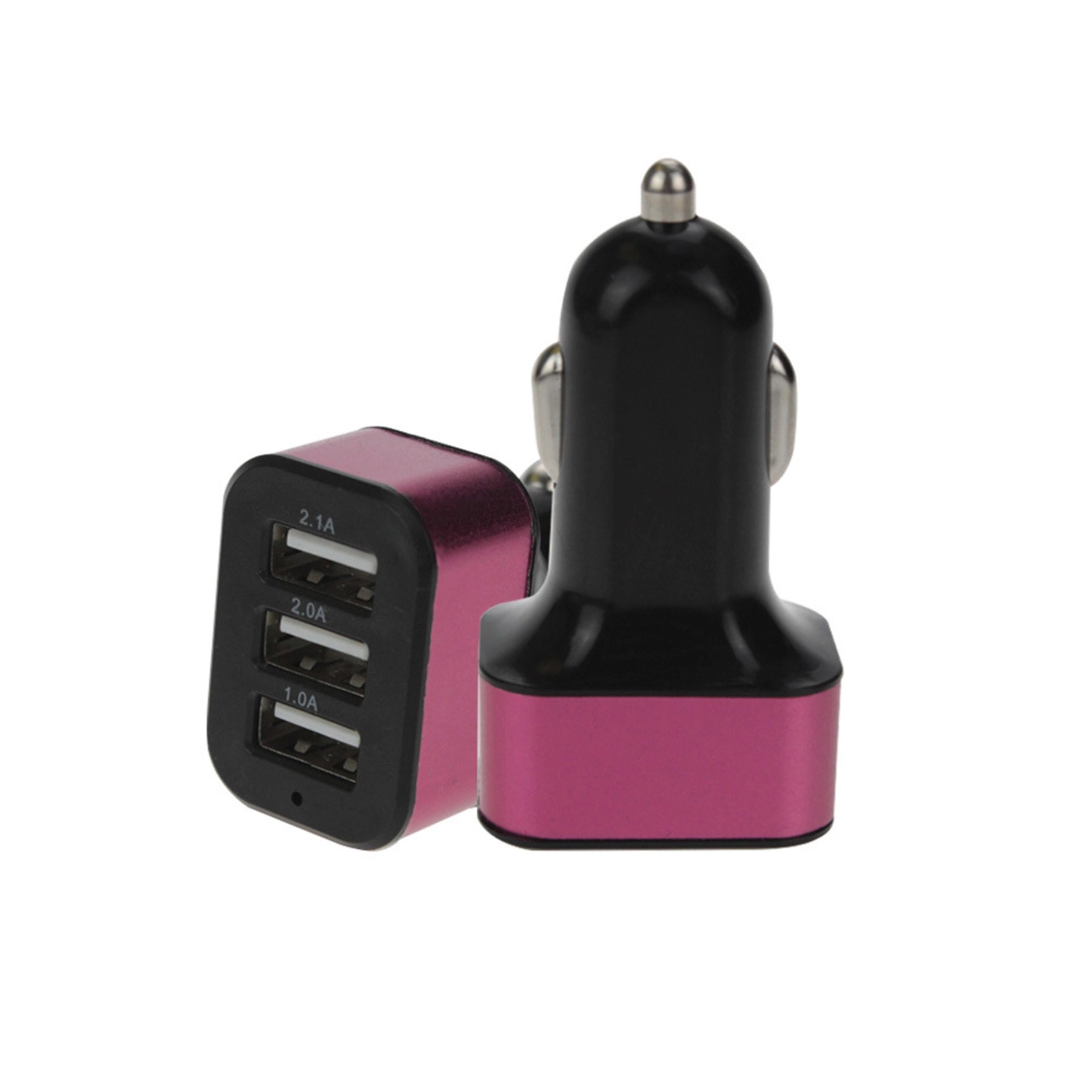 3 port USB Car Charger to Charge multiple devices 6