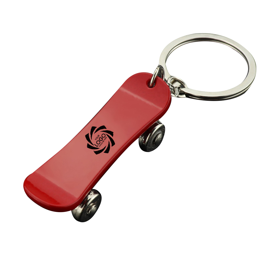 Skateboard shape keychain 1