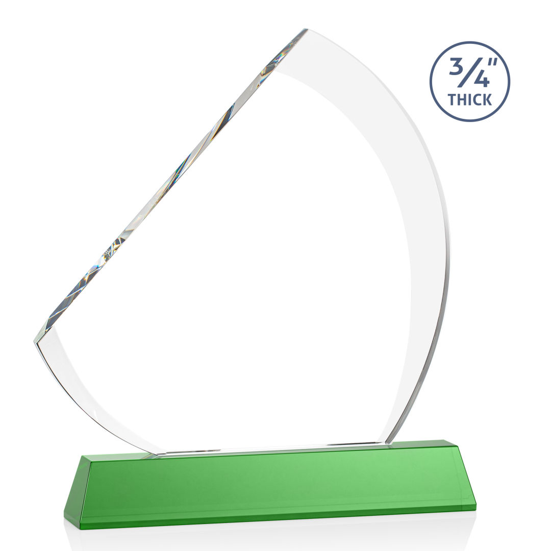 Nantucket VividPrint™ Award on Newhaven - Green 4