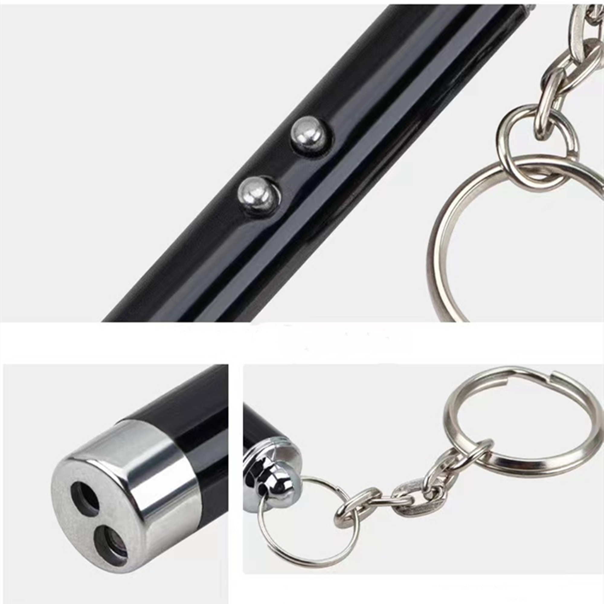 2 In 1 Mini Cat Toy Laser Pointer LED Light 2