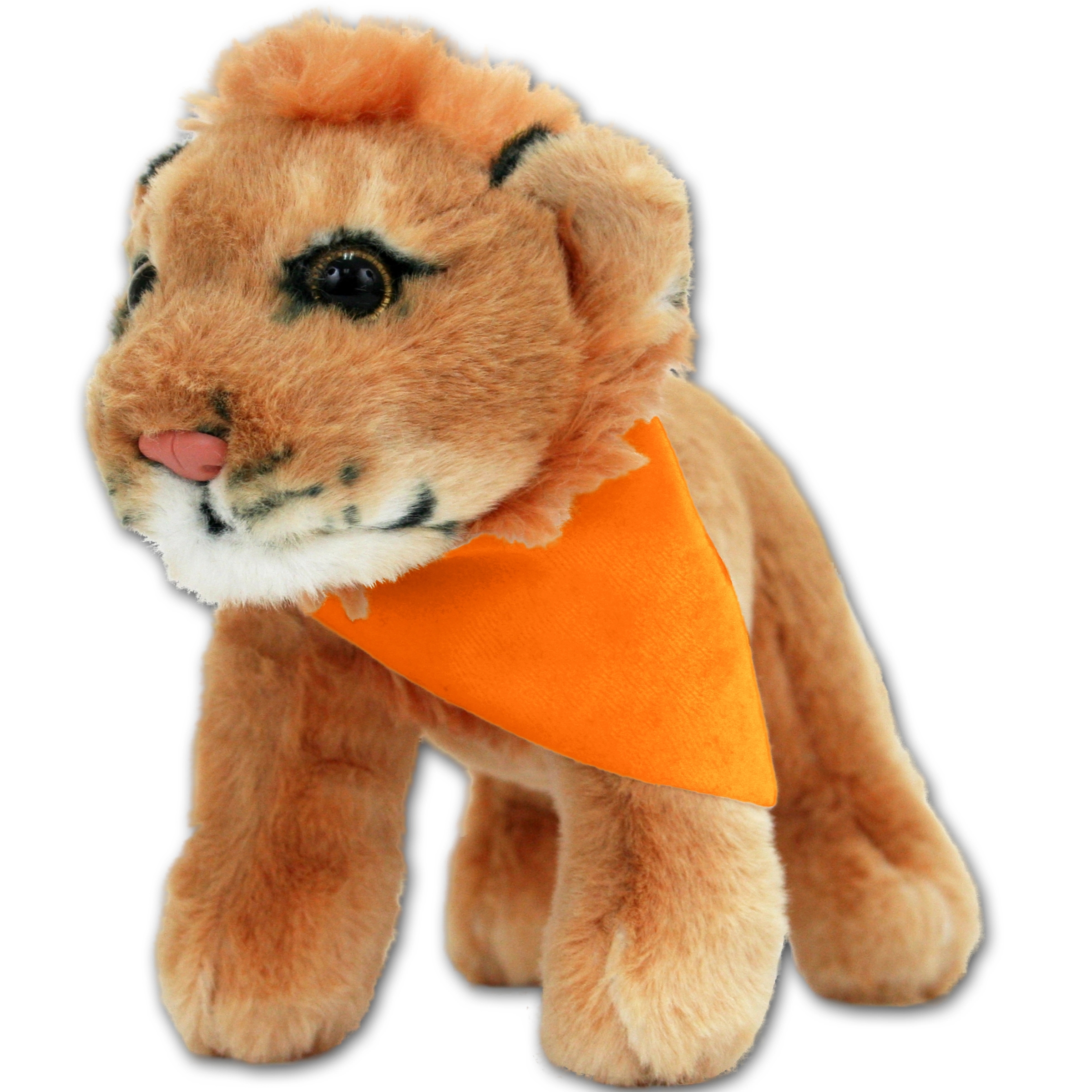 8" Jungle Animals Standing Lion 6
