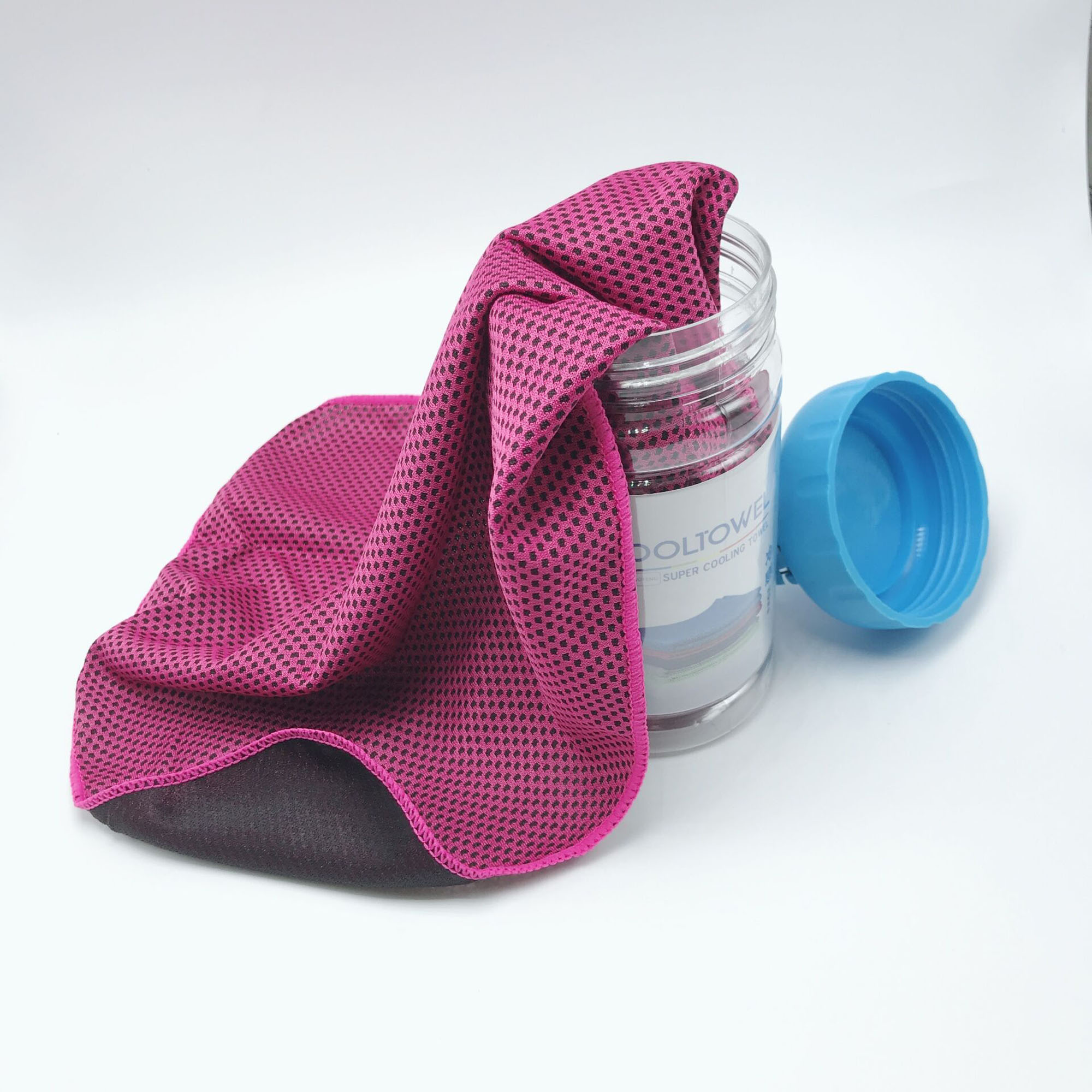 Breathable Cooling Towel in Carry Bottle 9