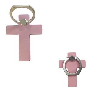Cross Metal Phone Ring Grip Stand With 180 Degree Adjustable Design 1