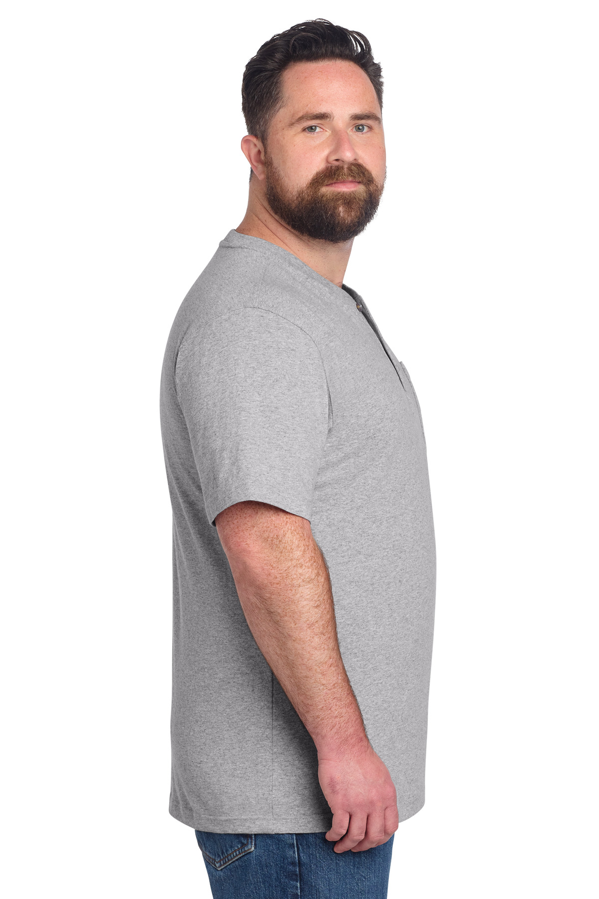 Carhartt Short Sleeve Henley T-Shirt CTK84 40