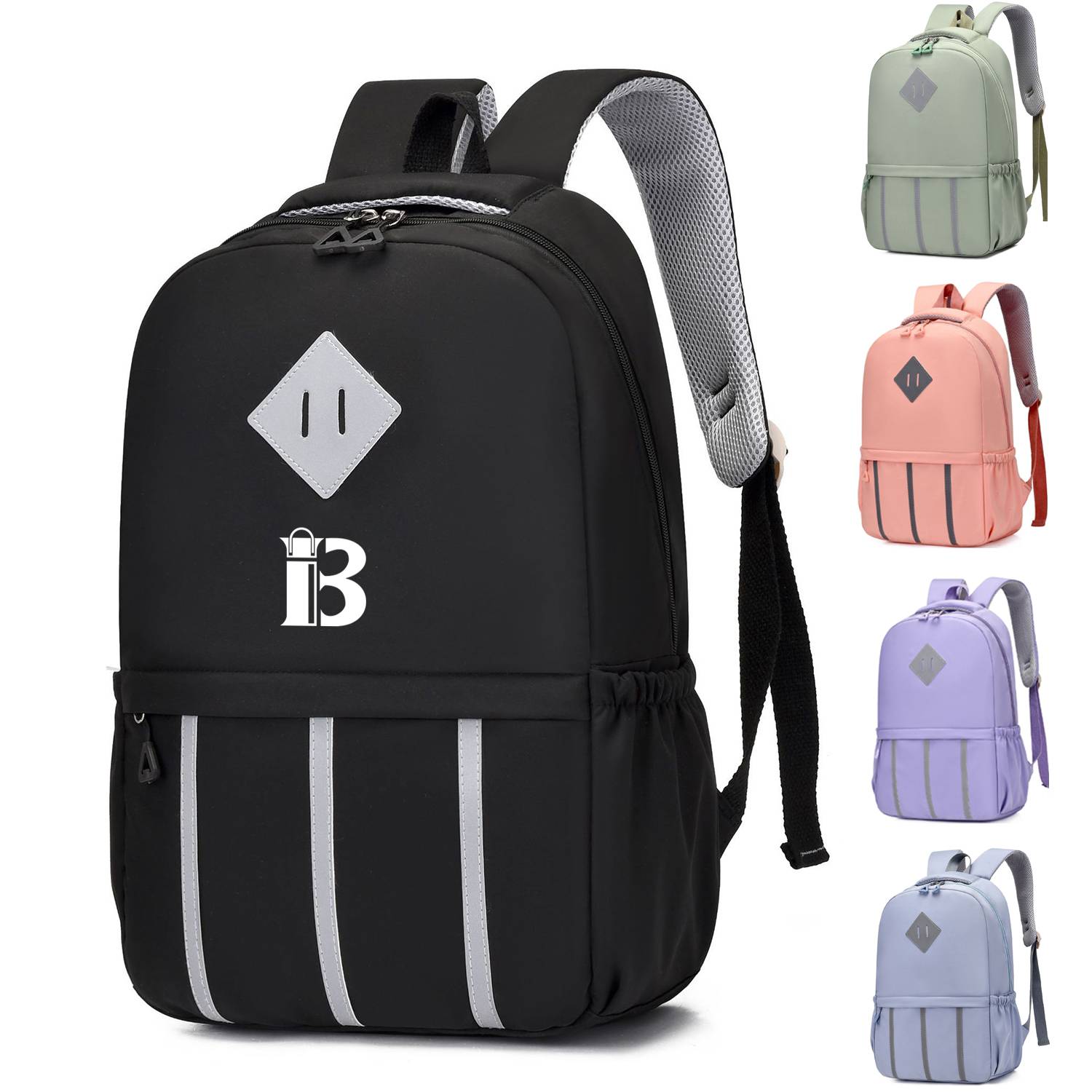 Nylon Casual Large Capacity Travel Kids Backpack 2