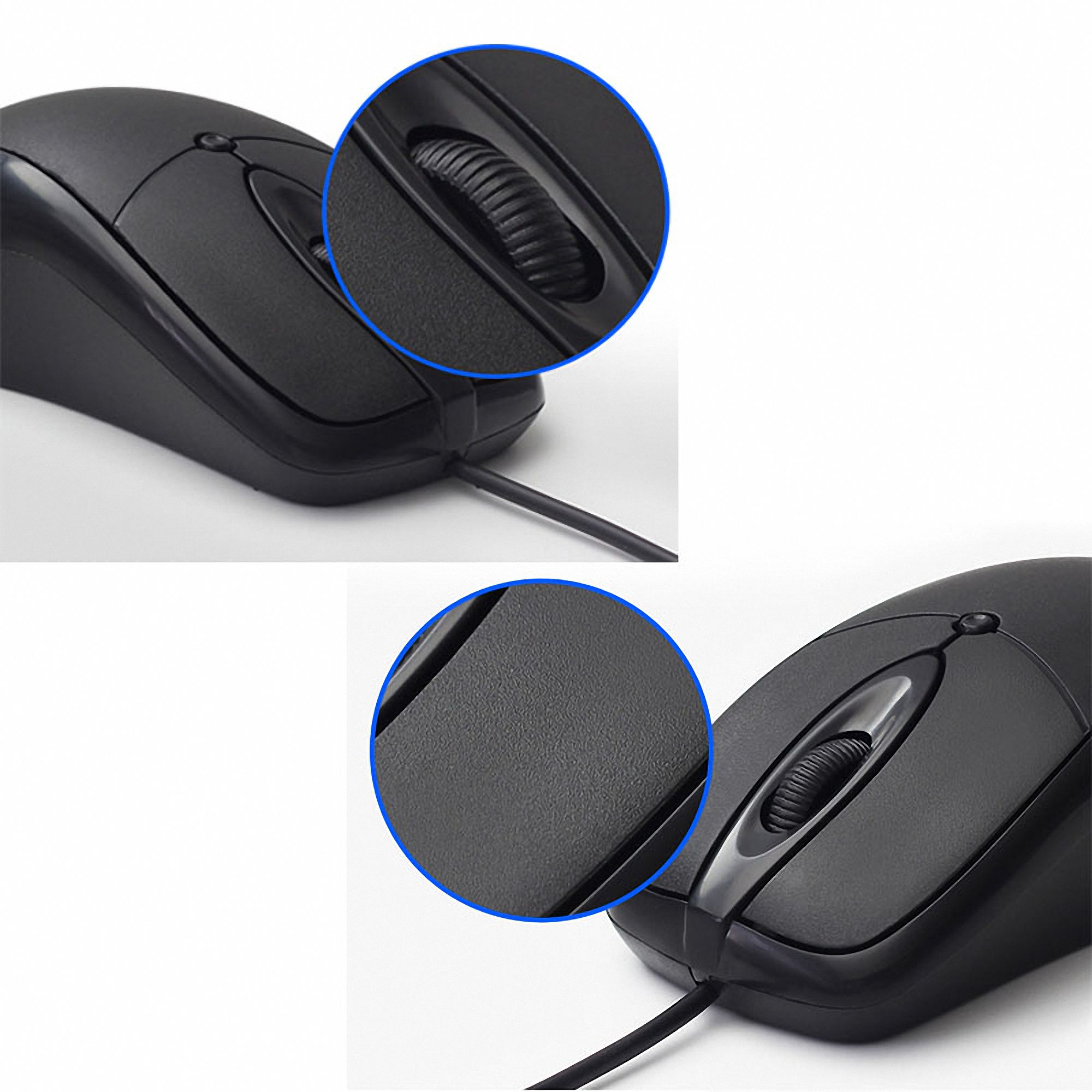 Wired USB Computer Mouse with 3 Buttons 4