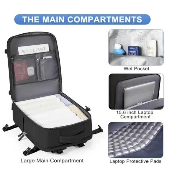 Sturdy Travel Backpack with Ideal for Hiking and Trips 10