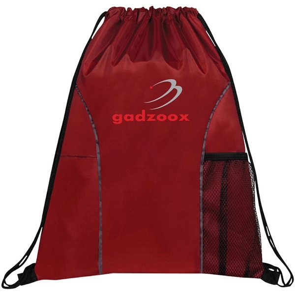Vernon Dual Pocket Drawstring Bag 3