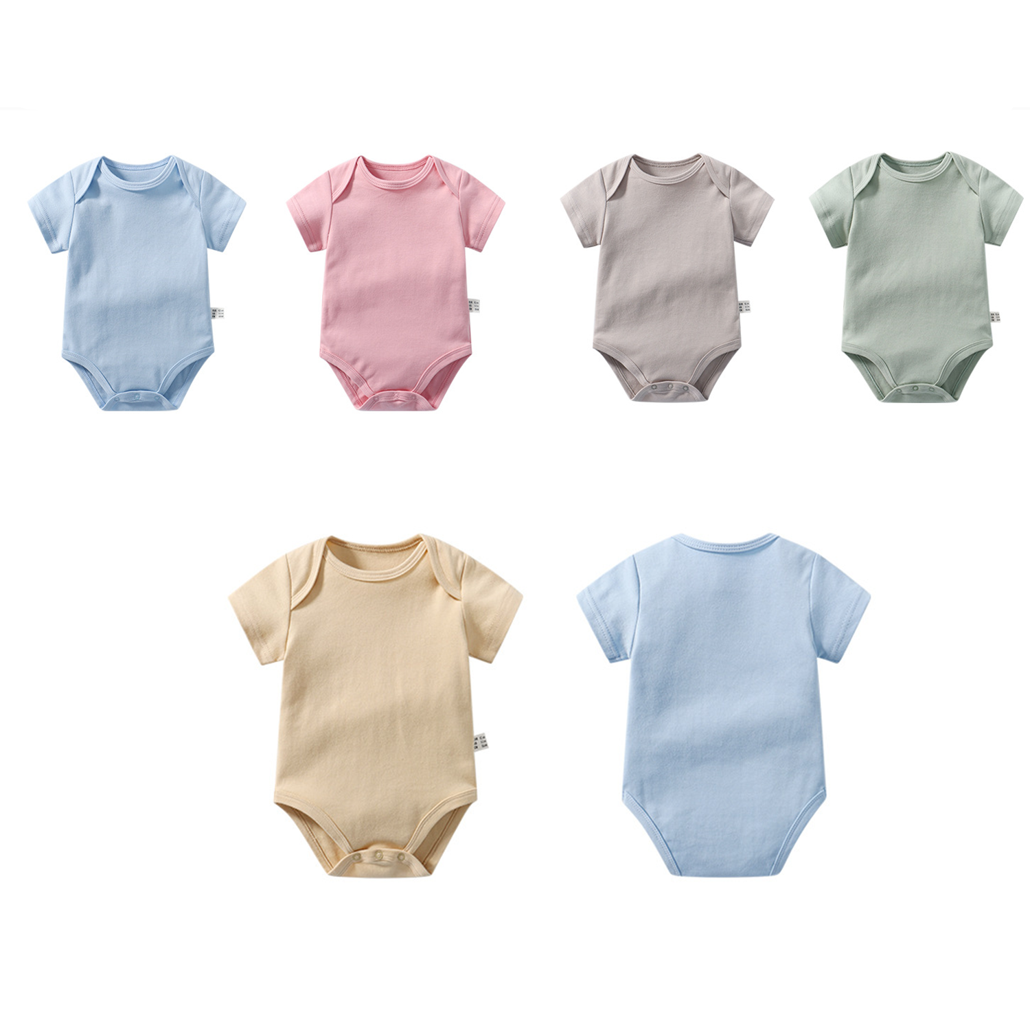Lightweight Cotton Infant Romper - Soft & Comfortable 6