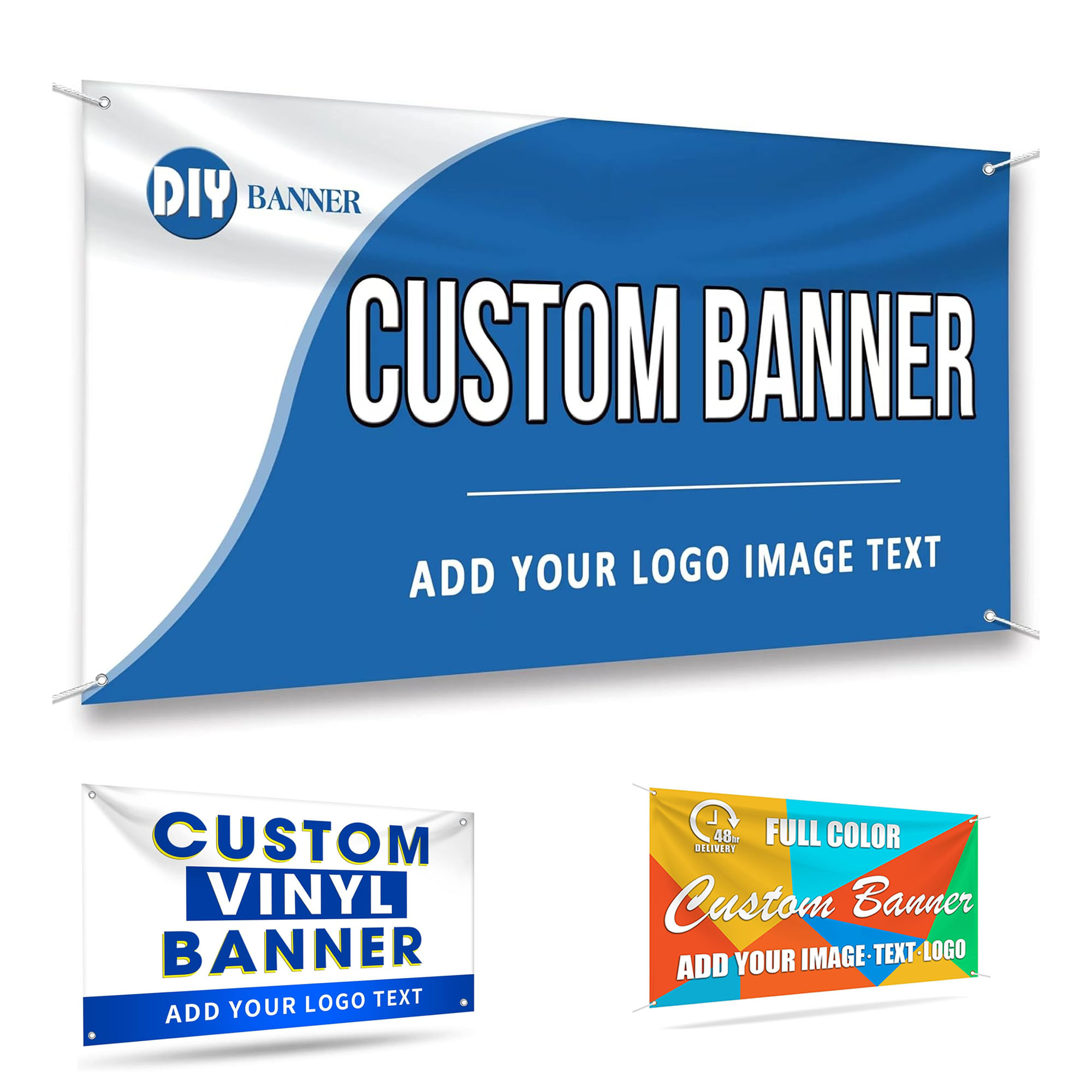 40" x 70" Full Color Single SidedFlags Banner 3