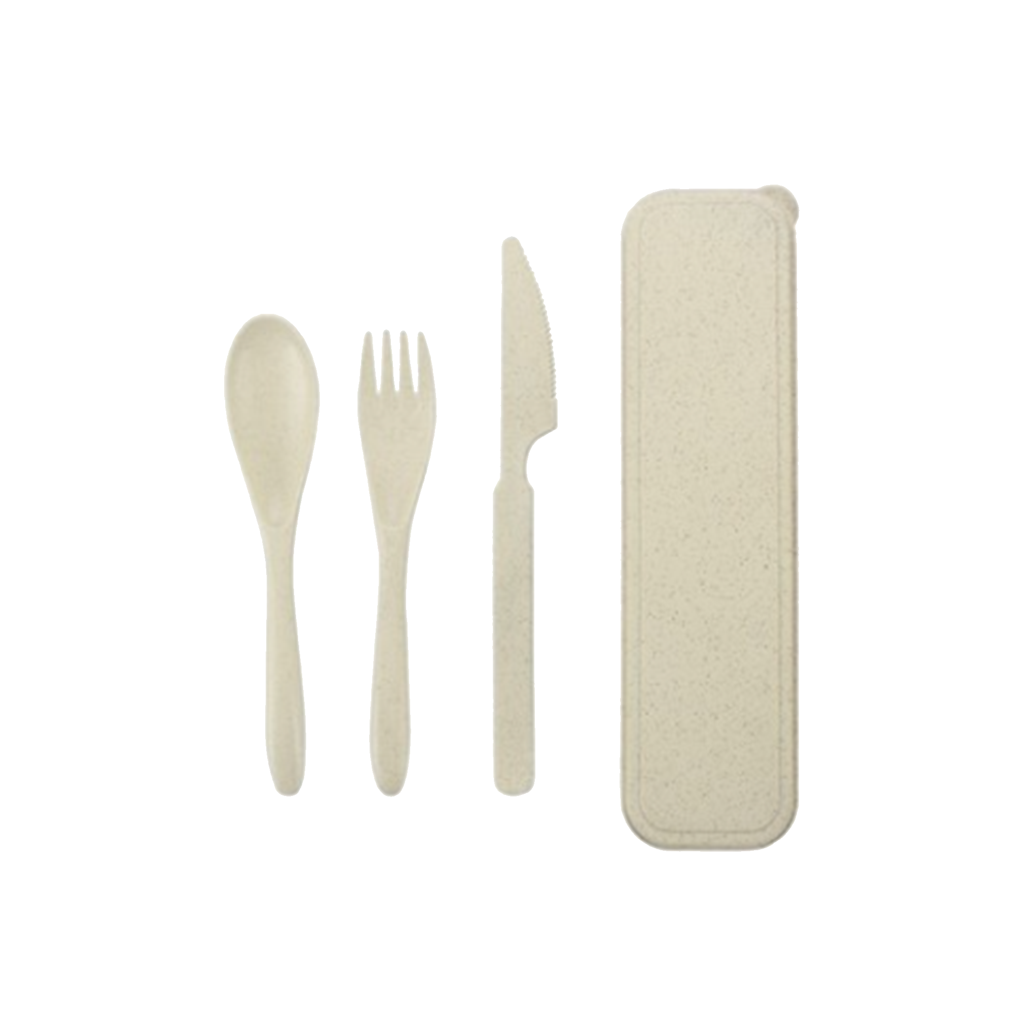 Sustainable Wheat Straw Utensil Set (3-Piece) 5