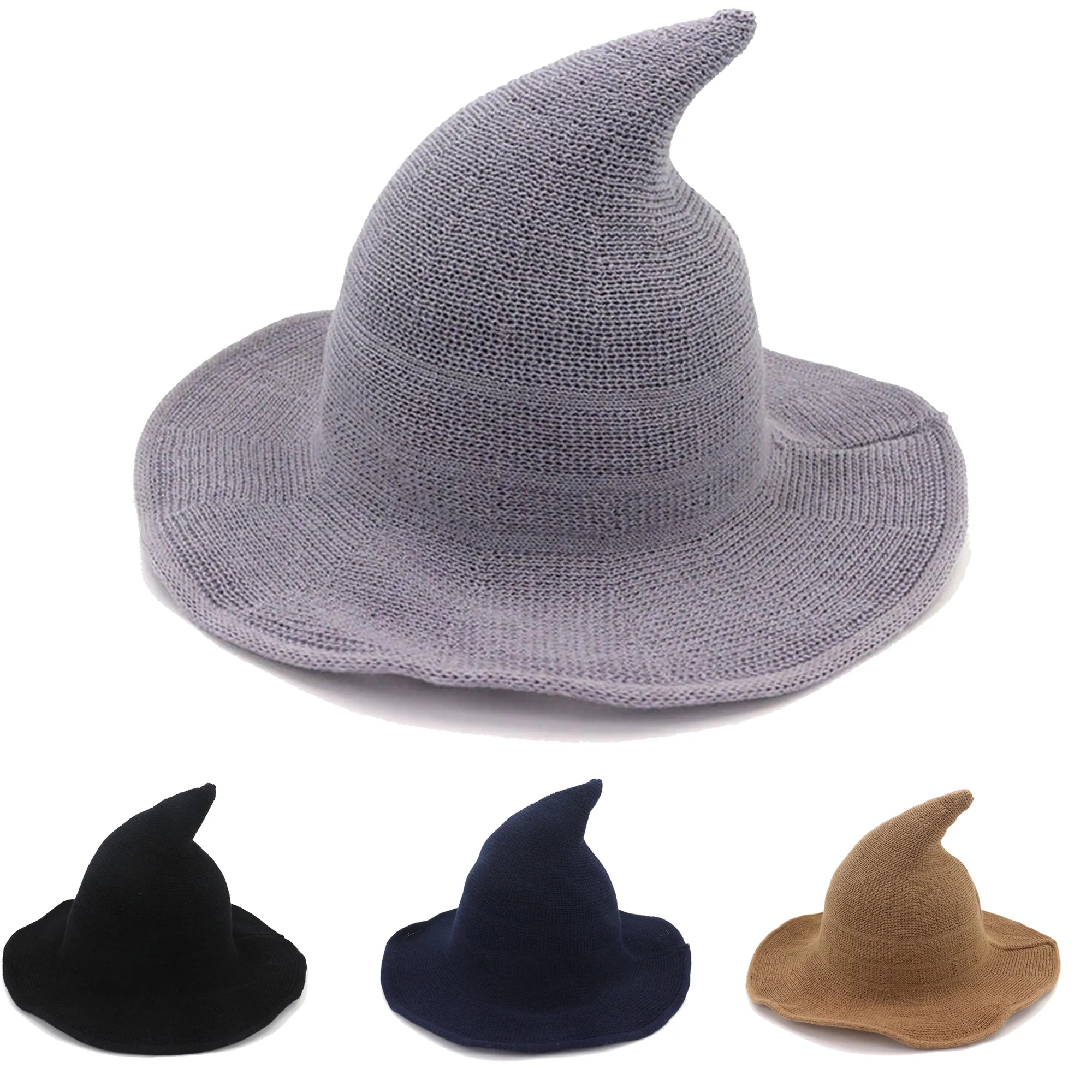Knitted Witch Hat 8