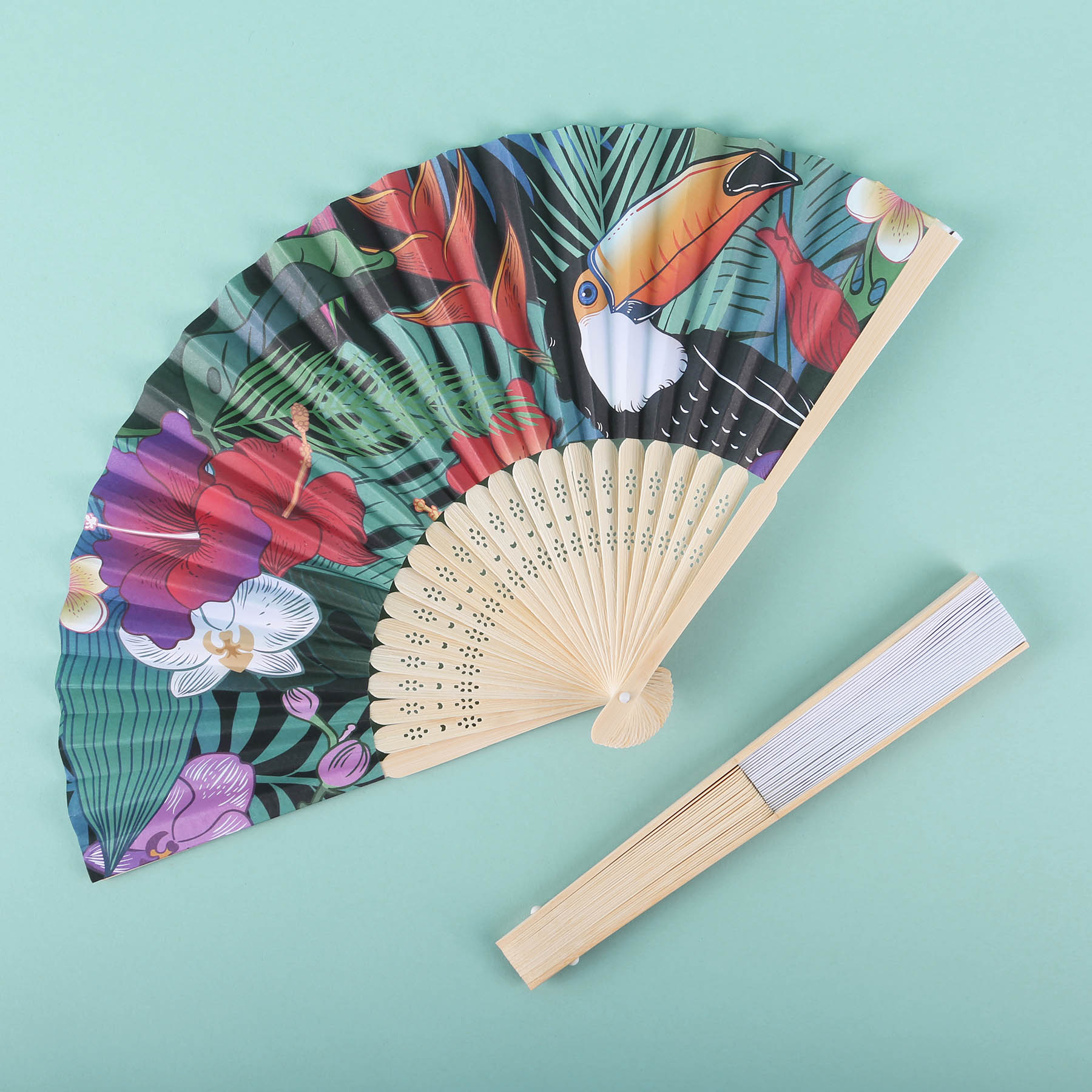 Printed Dynasty Hand Fan