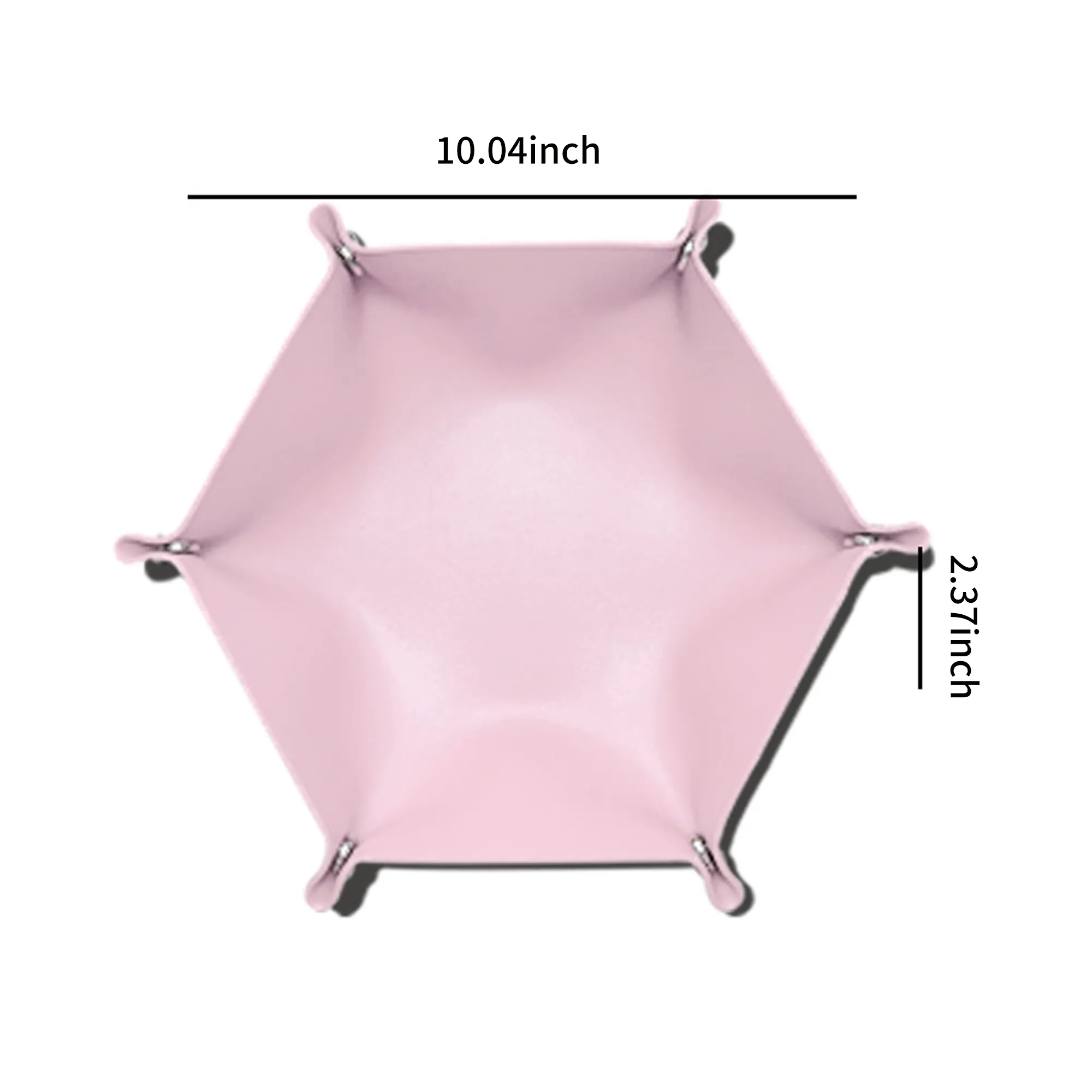 Hexagonal PU Leather Lipstick and Cosmetics Storage Box 7