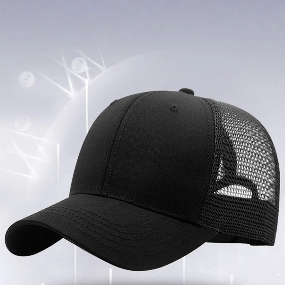 Classic Trucker Hat Mesh Back Adjustable Cap 7