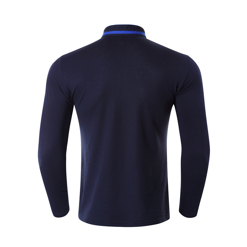 Paul Lapel Long Sleeve Polo T-Shirt 6
