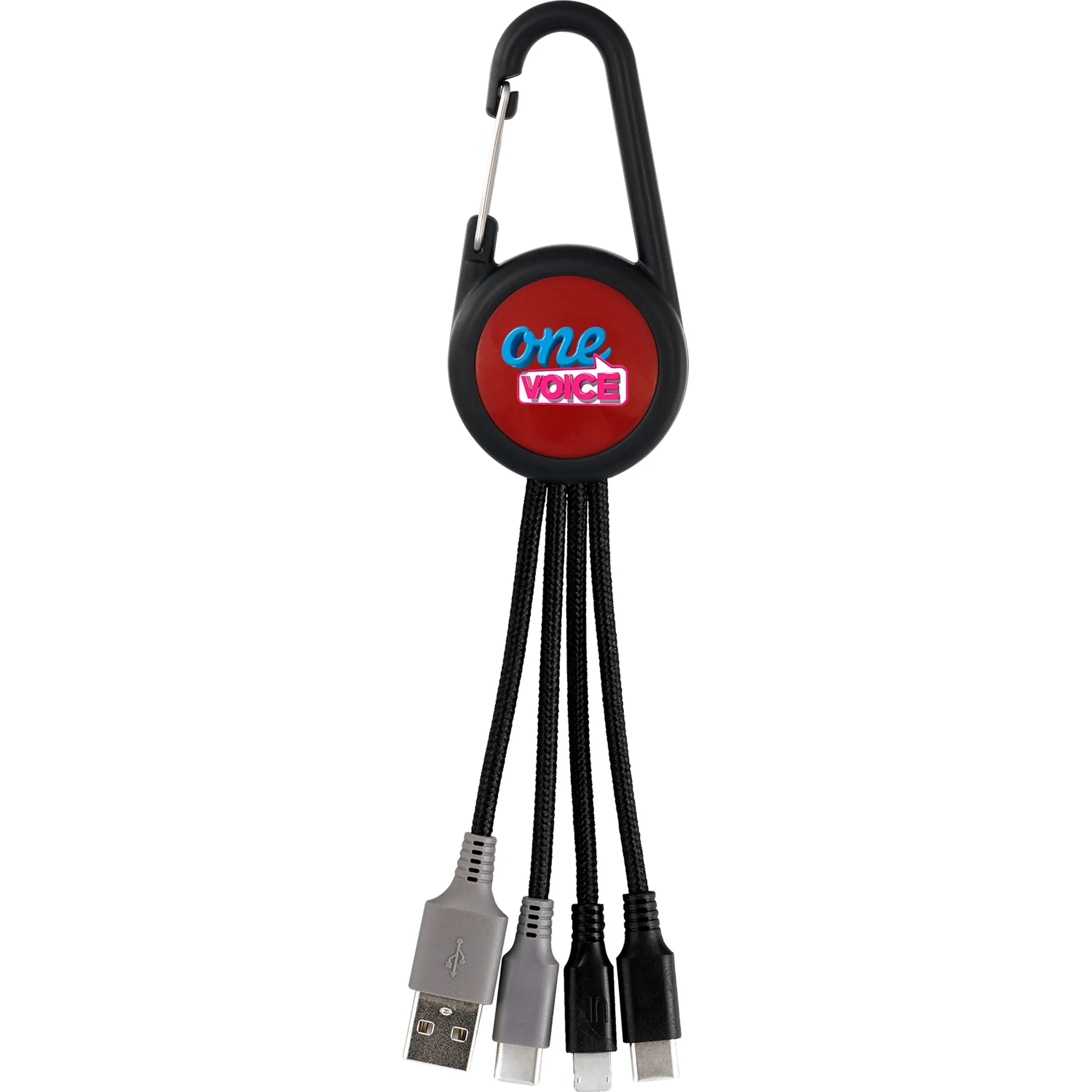 COLORFUL 3-IN-1 CARABINER DUO CHARGING CABLE 21