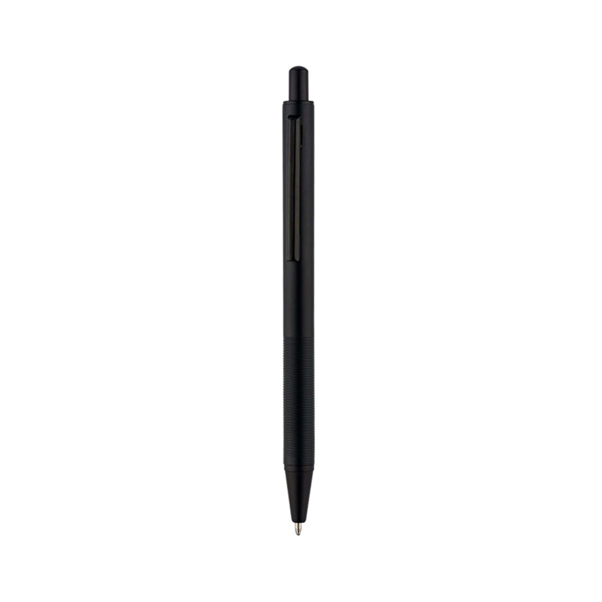Aluminum Alloy Retractable Ballpoint With Ridged Grip 8