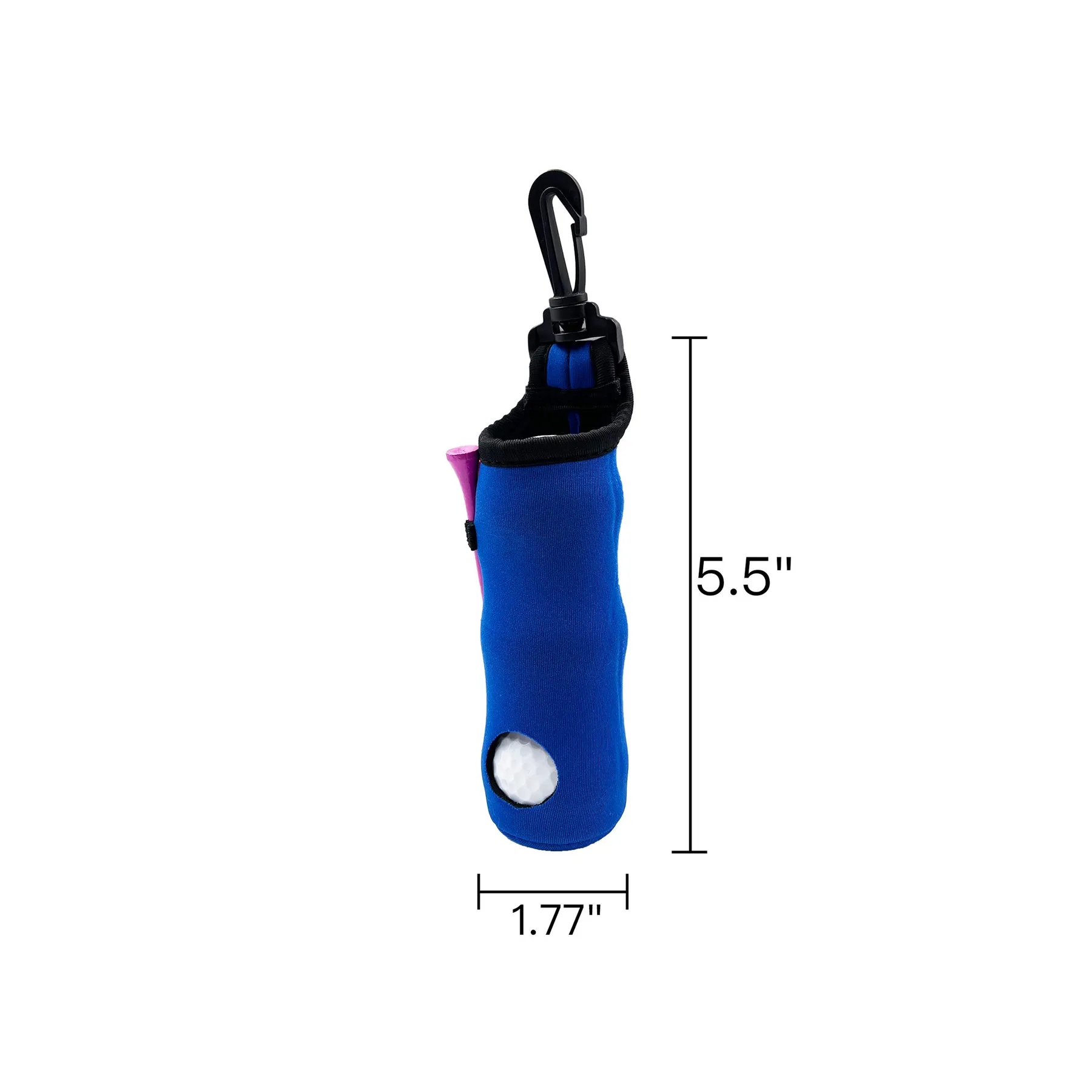 Portable Golf Ball Tee Holder Neoprene MOQ50 4