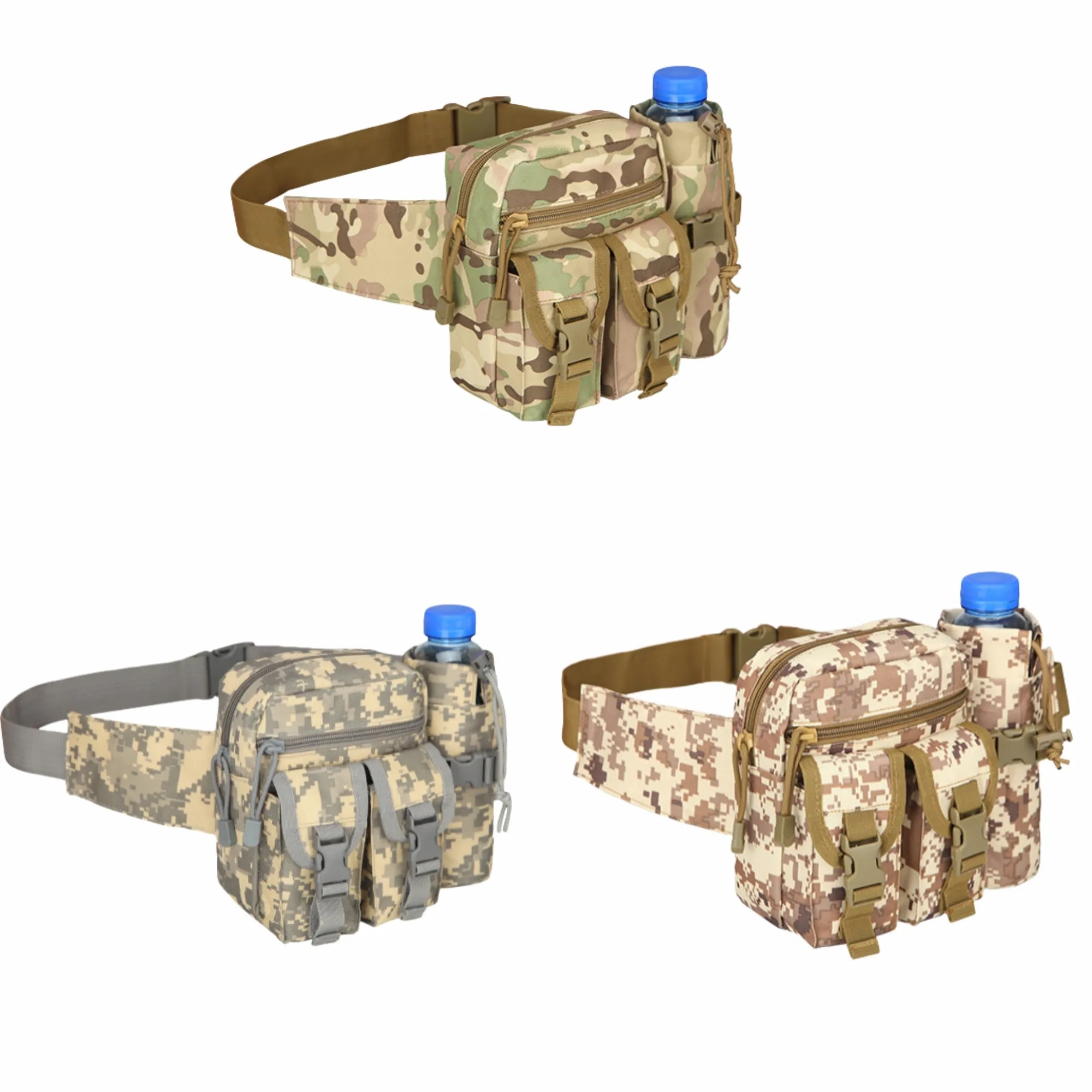 Outdoor Running Waist Bag: Tactical Water Bottle 3