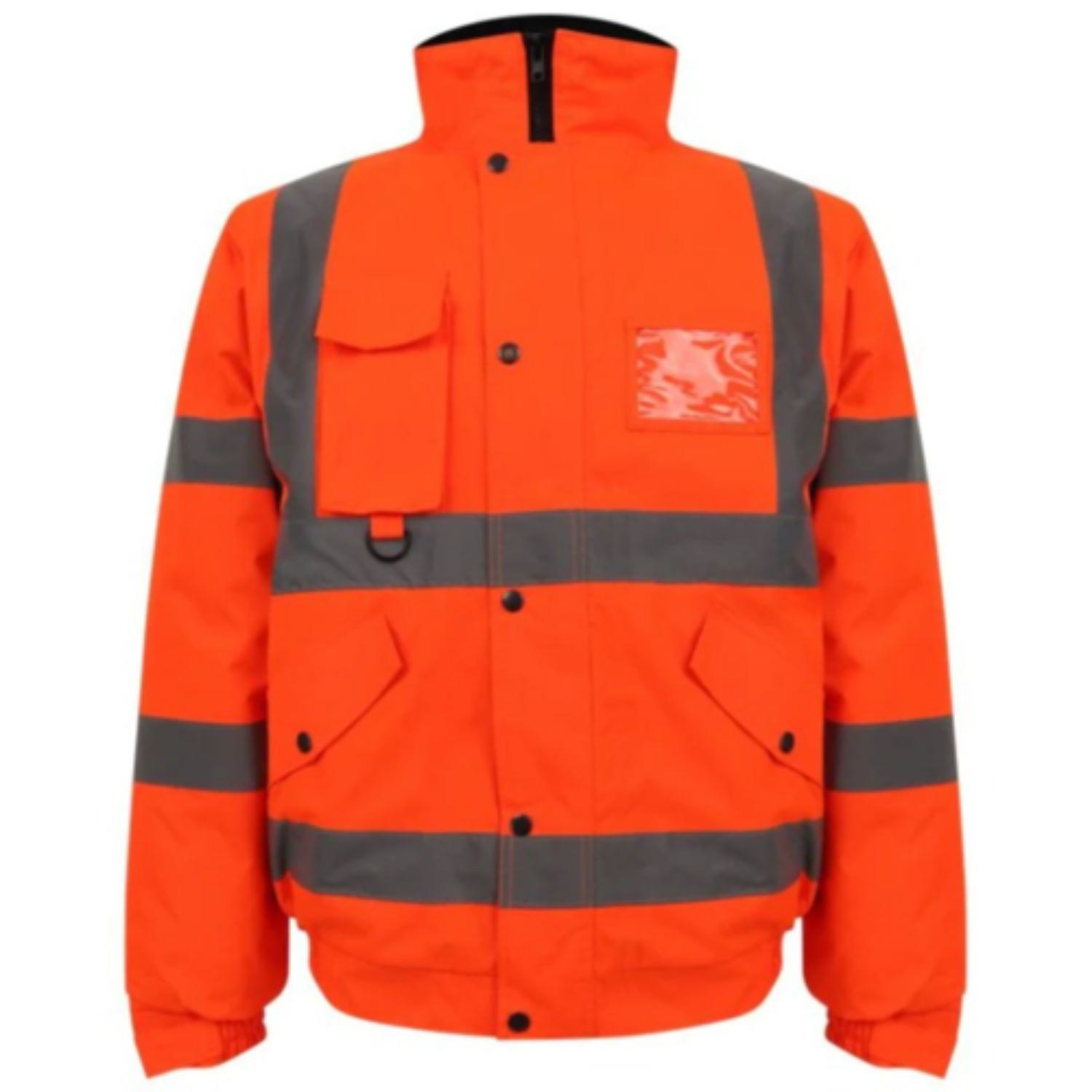 Class 3 Heavy Duty Waterproof Safety Bomber Jacket 2