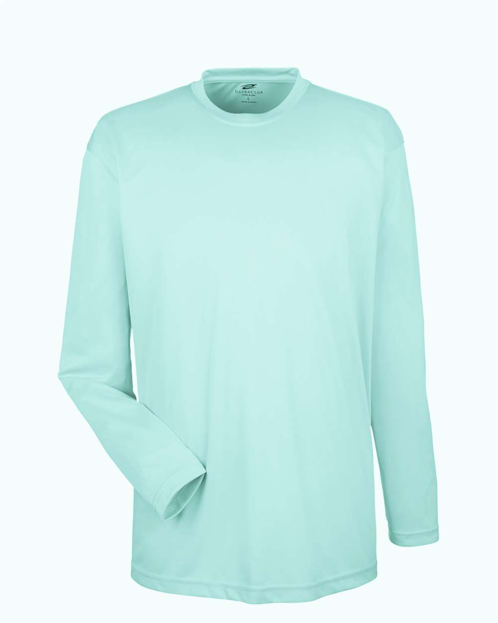 Men's Cool & Dry Sport Long Sleeve Performance Interlock T-Shirt - 8422 25
