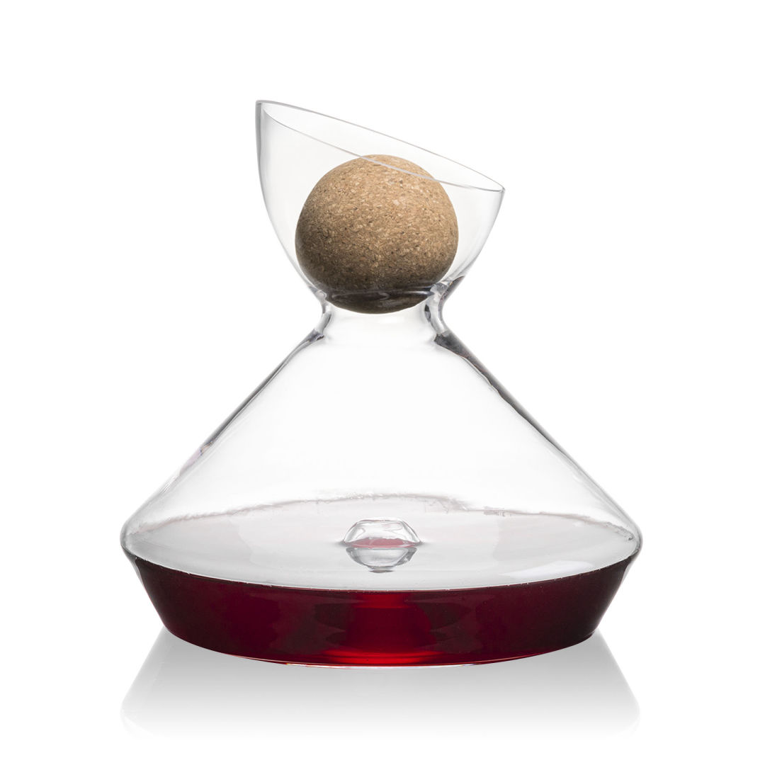 Woodbury Carafe w/Cork Stopper 2