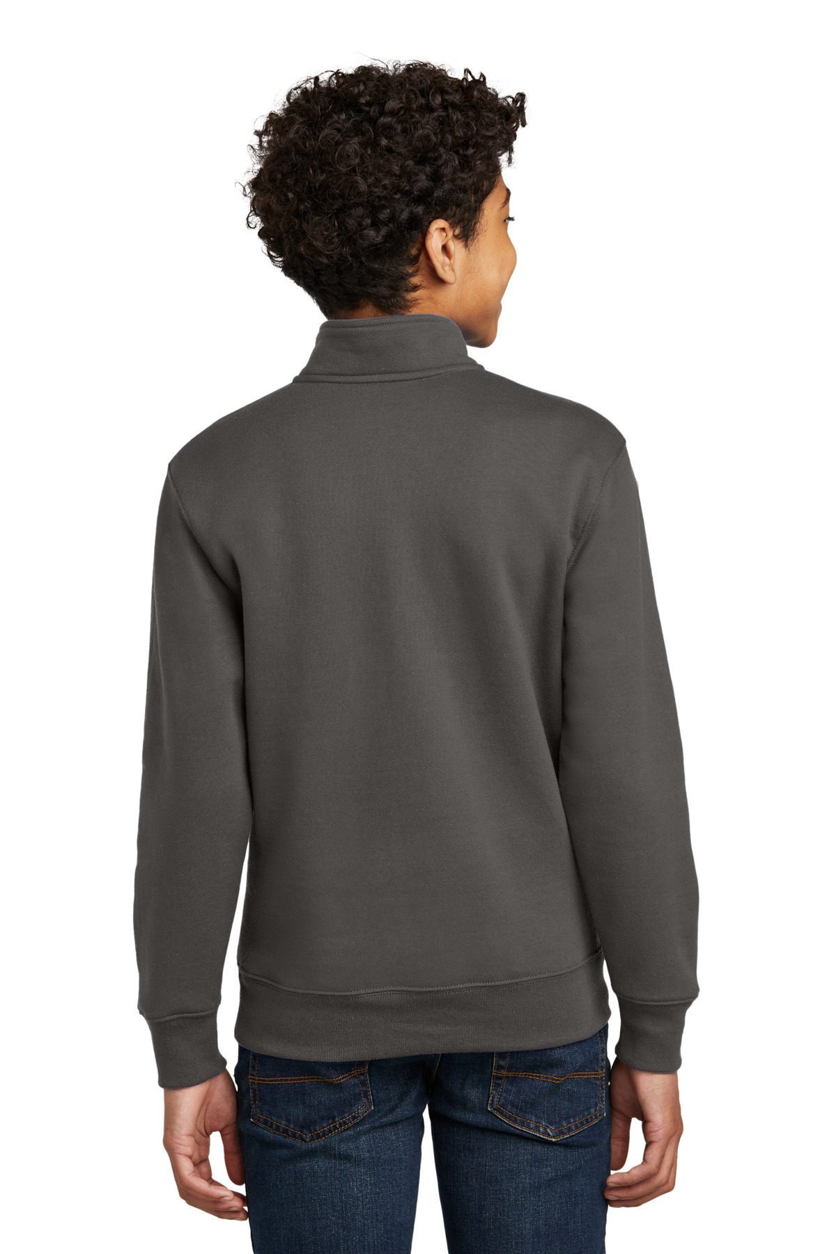 Port & Company® Youth Core Fleece 1/4-Zip Pullover Sweatshirt 4