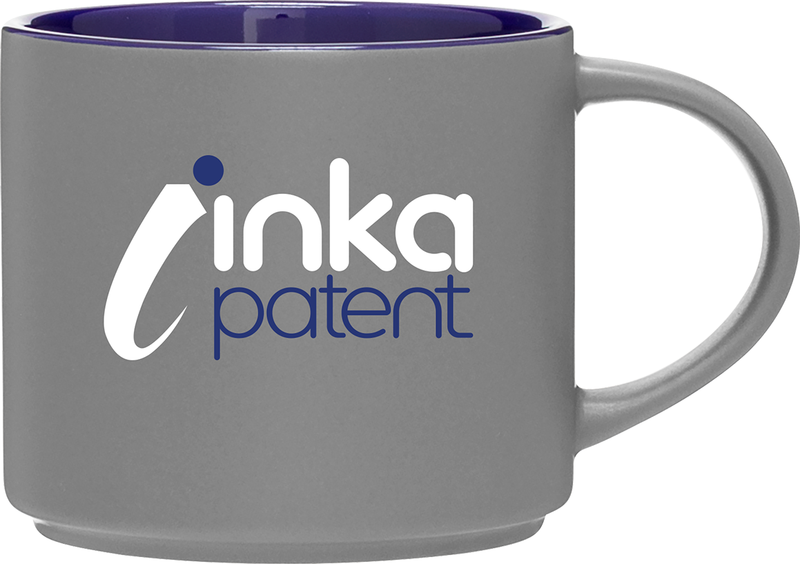 16 oz monaco mug matte storm gray