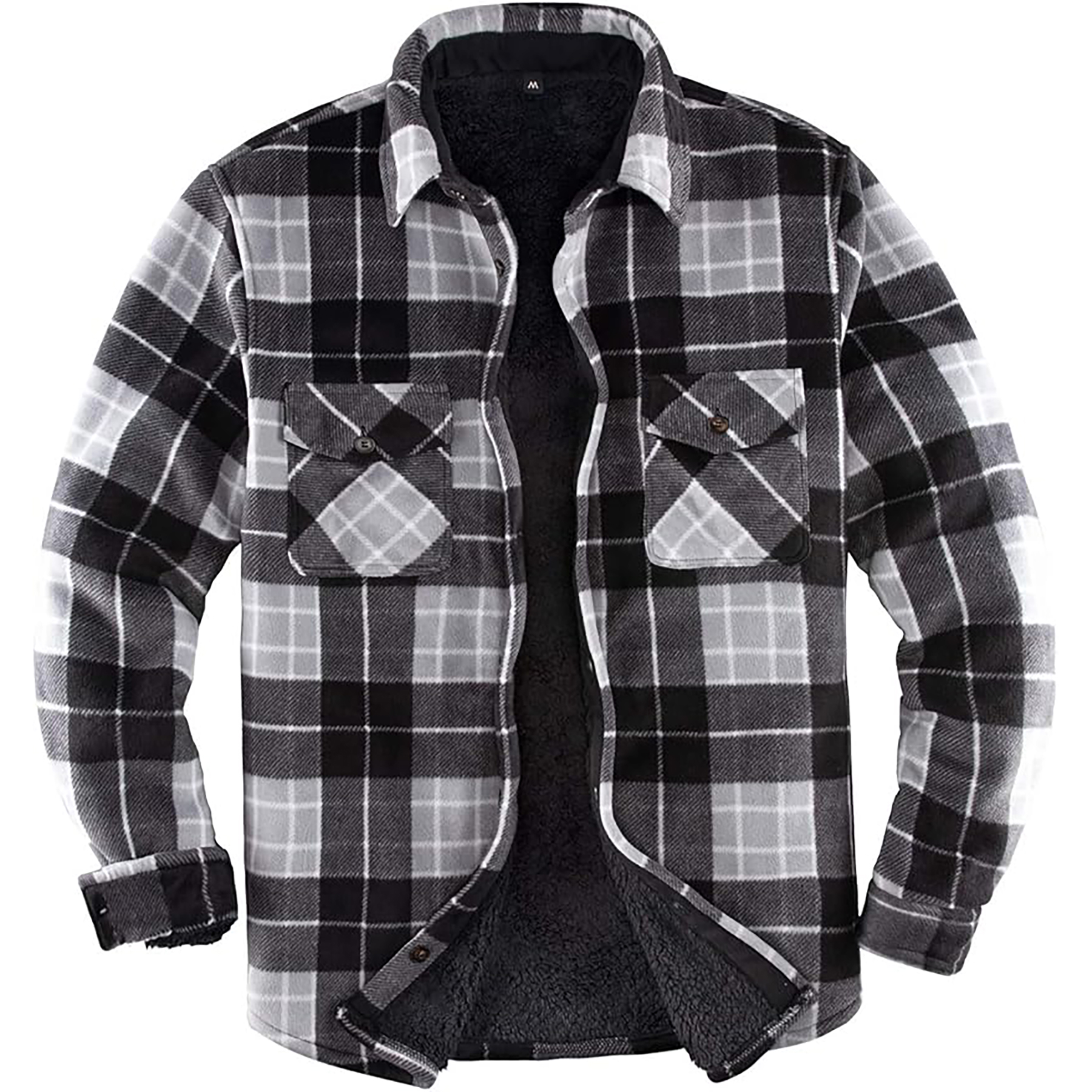 Men's Flannel Shirt Jacket 7
