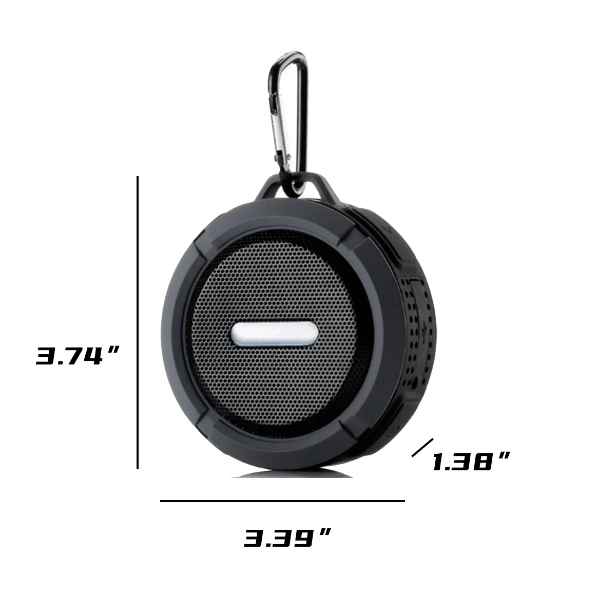 Mini Bluetooth Speaker with Suction Cup for Outdoor Sports. 4