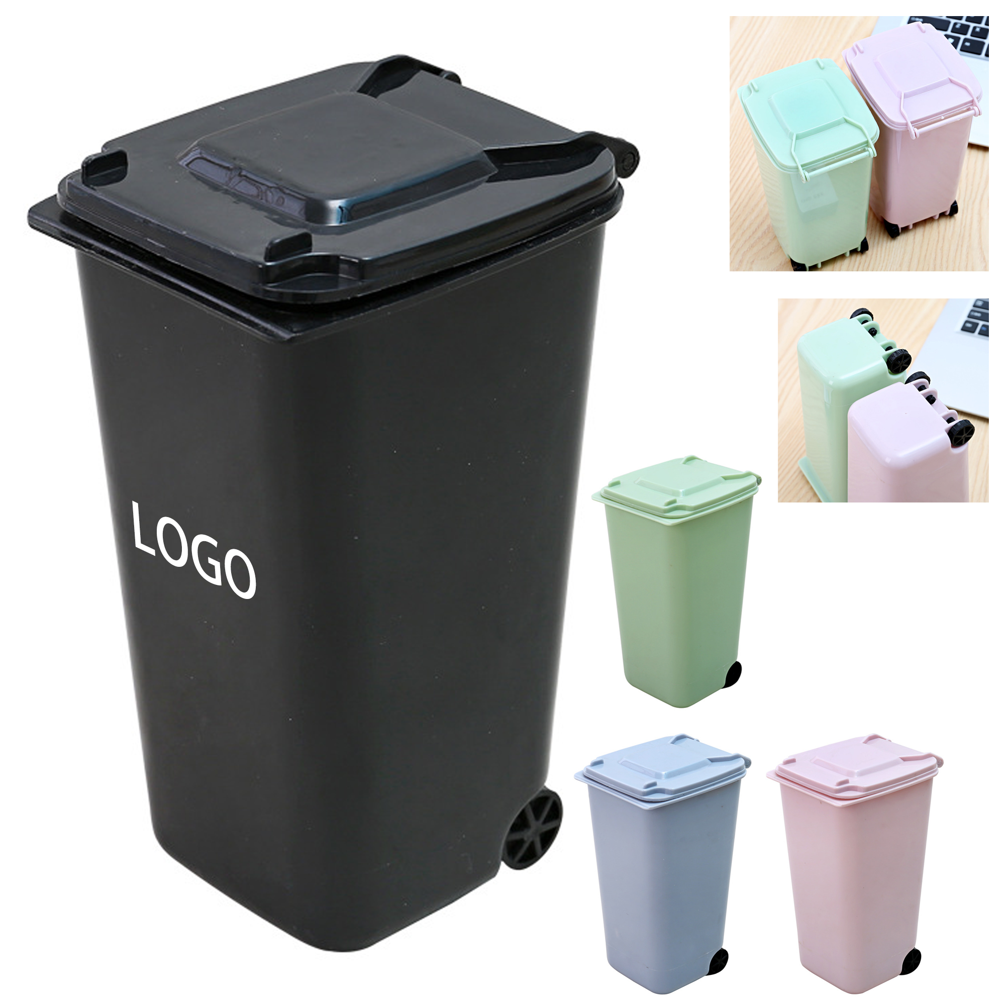 Mini Trash Bin Desktop Organizer MOQ 50pcs 1