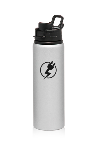 25 oz. Aluminum Water Bottles with Snap Lid 21