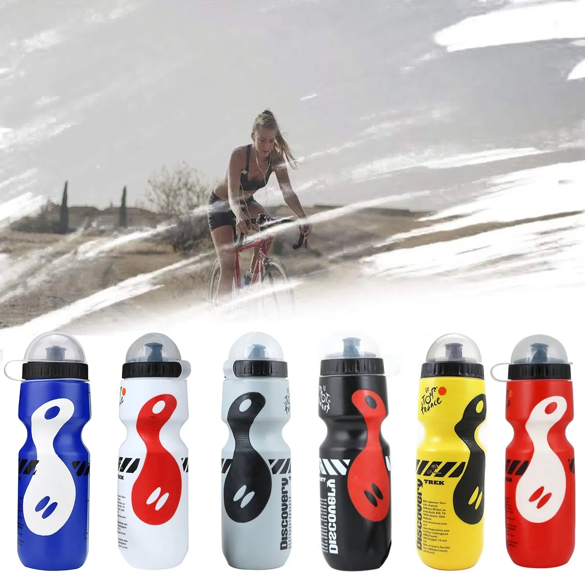 Large Capacity Outdoor Sports Mountain Riding Squeeze Bottle 5