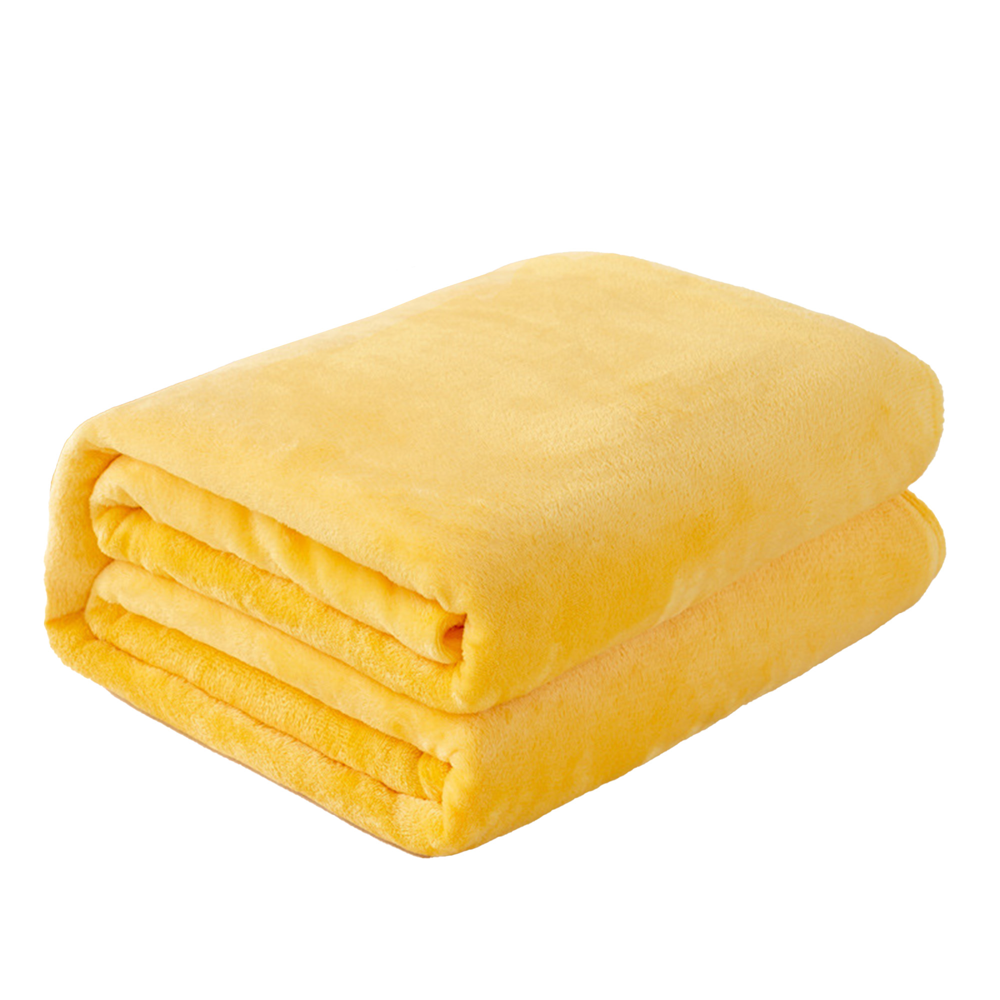 Flannel Afternoon Nap Warm Pure Color Blanket 3