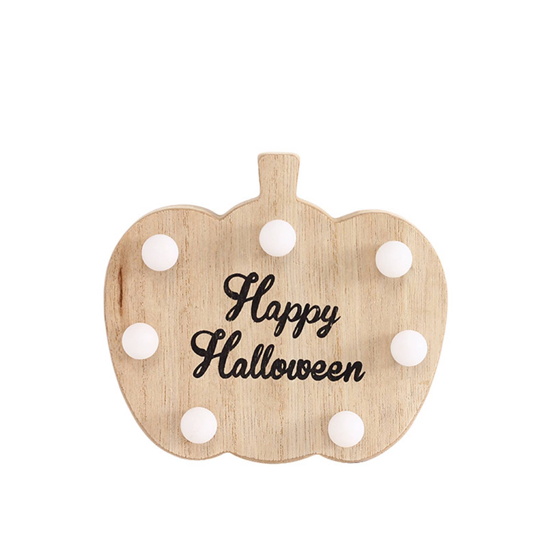 Wooden pumpkin lantern 3