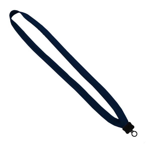 5/8" Polyester Lanyard with Plastic Clamshell & O-Ring 26