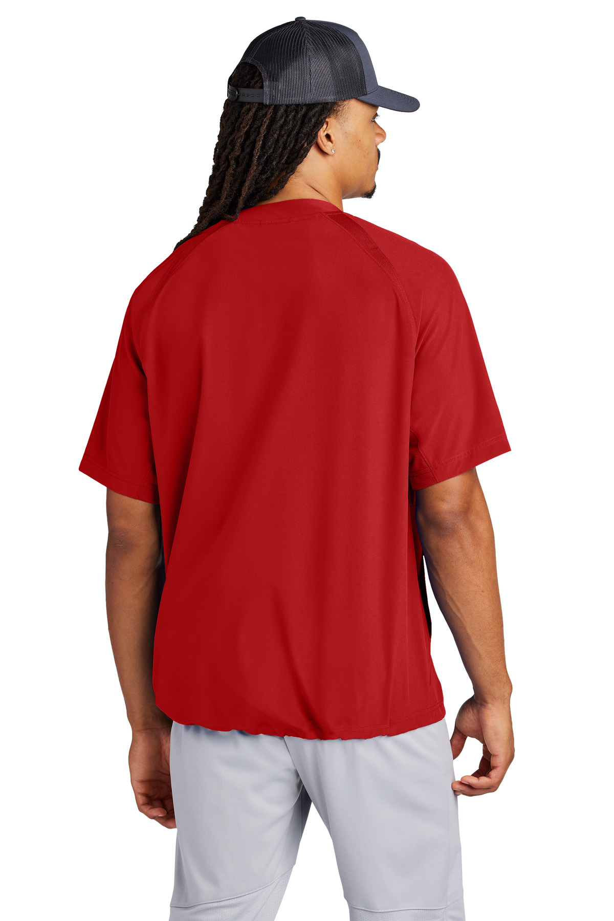 Sport-Tek Repeat 1/2-Zip Short Sleeve Jacket JST489 61