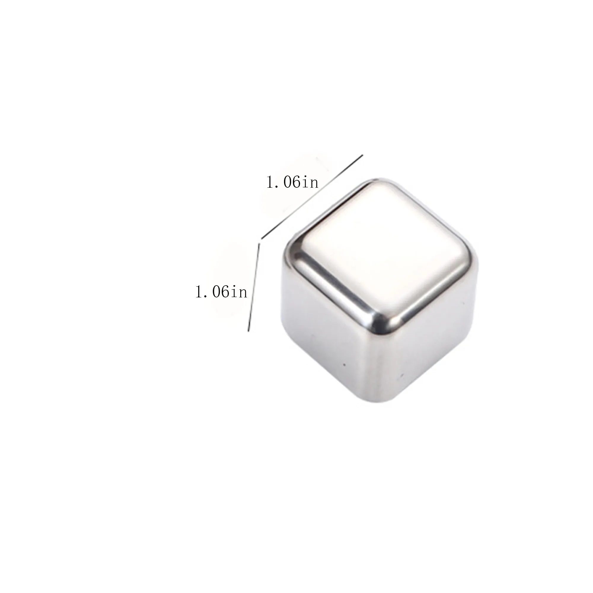 Food-Grade 304 Stainless Steel Ice Cubes 3