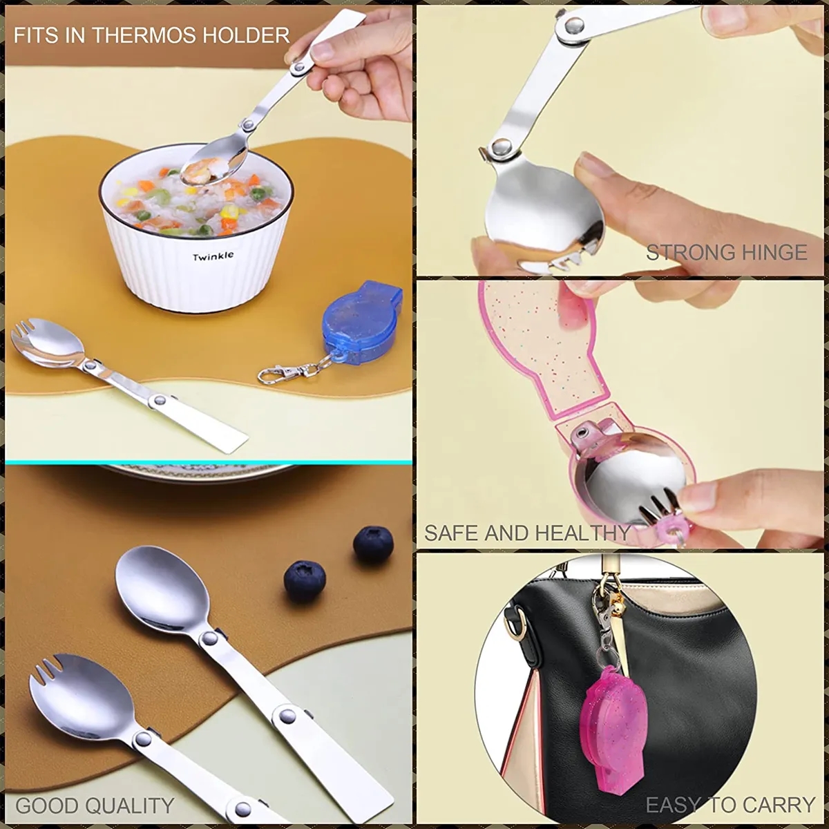 Portable Folding Spoon 3
