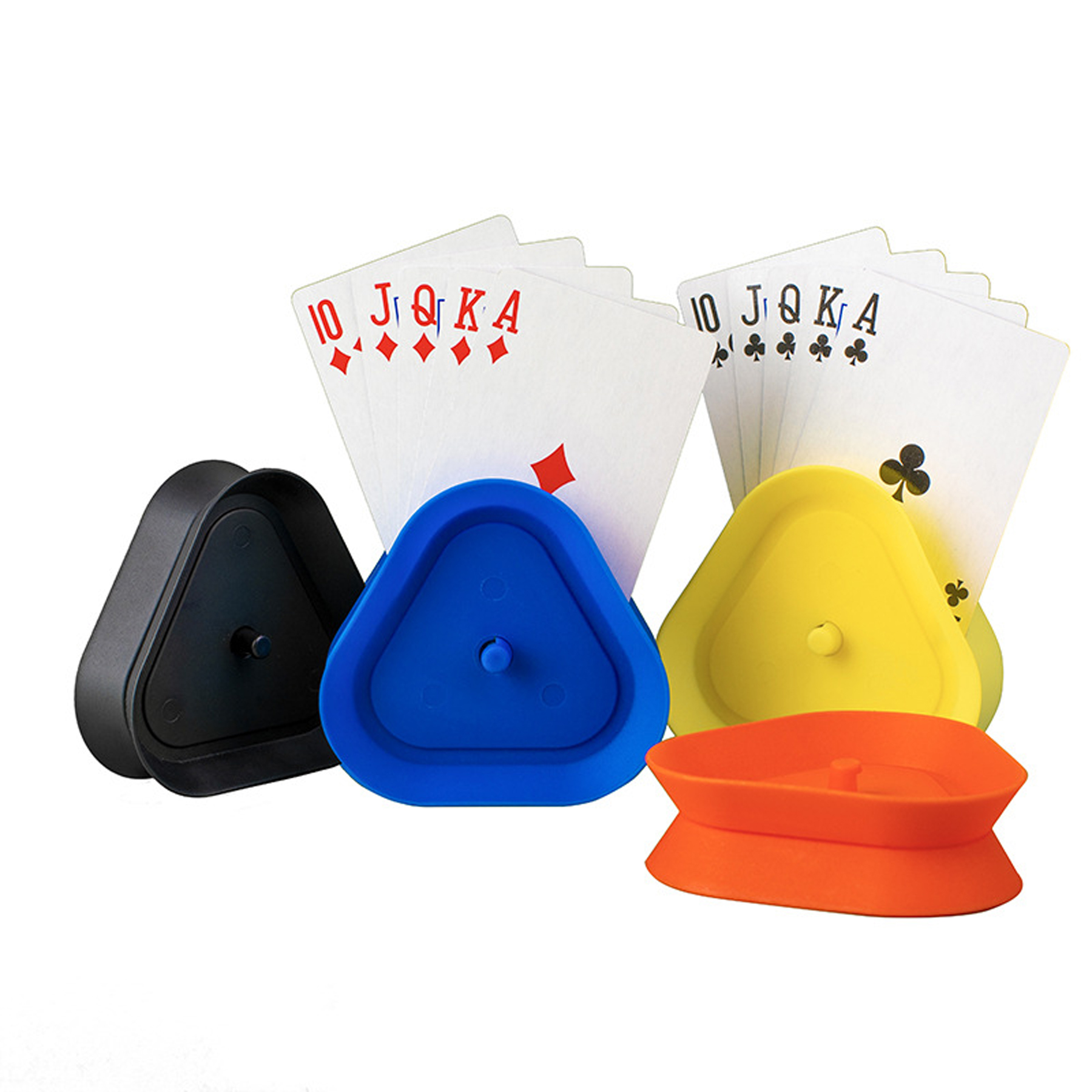 Card Game Holders - 4 Pack, promotional clip with logo imprint 3