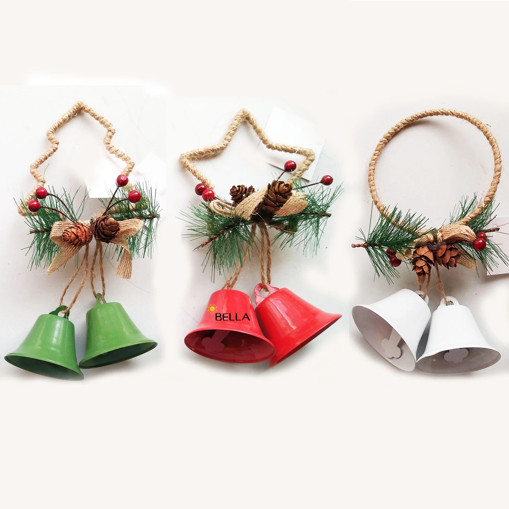 Metal Jingle Bells For Christmas Holiday Decoration 5