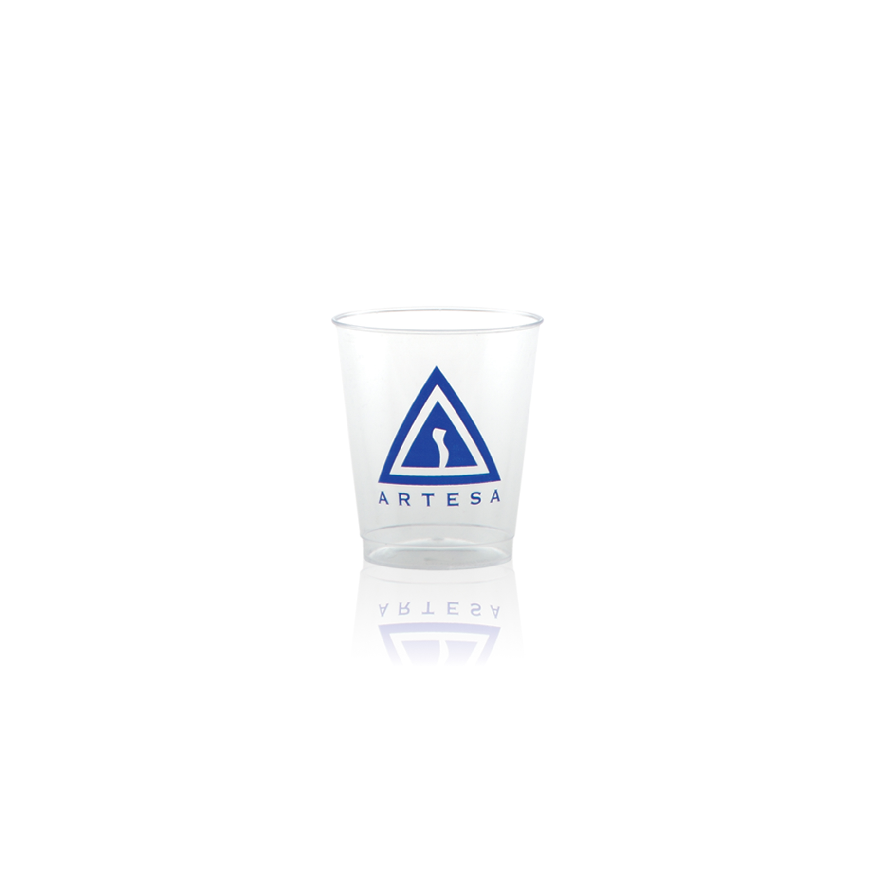 5 oz Hard Plastic Smooth Cup Clear Tradition Print 4