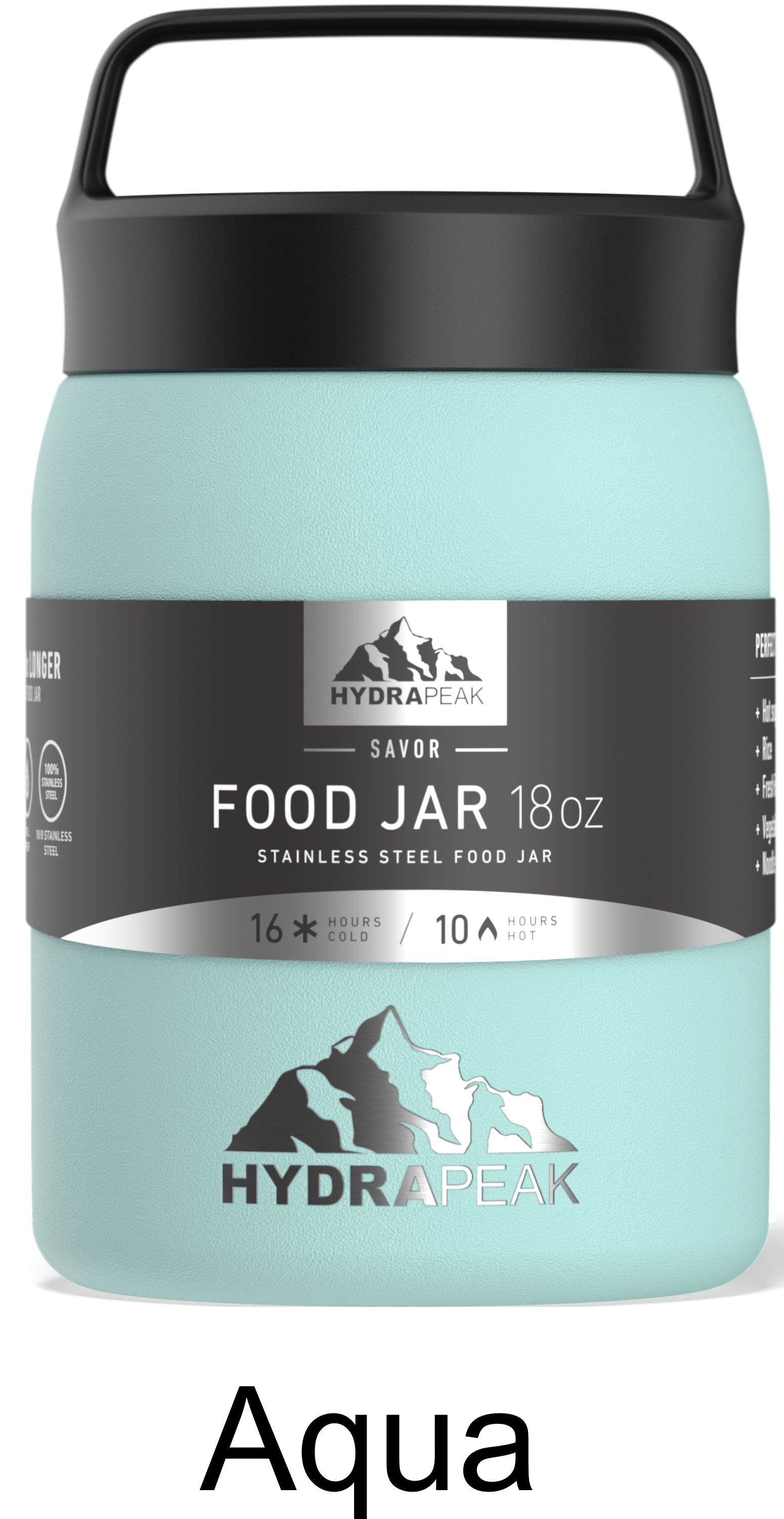 18 oz Hydrapeak Thermos Food Jar LIFETIME WARRANTY! 4