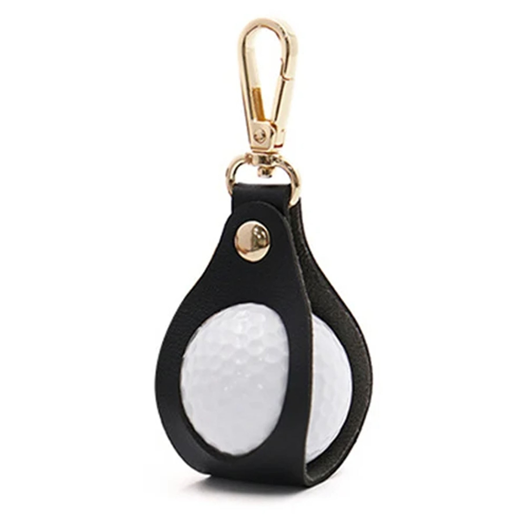 PU Leather Golf Ball Pouch 5