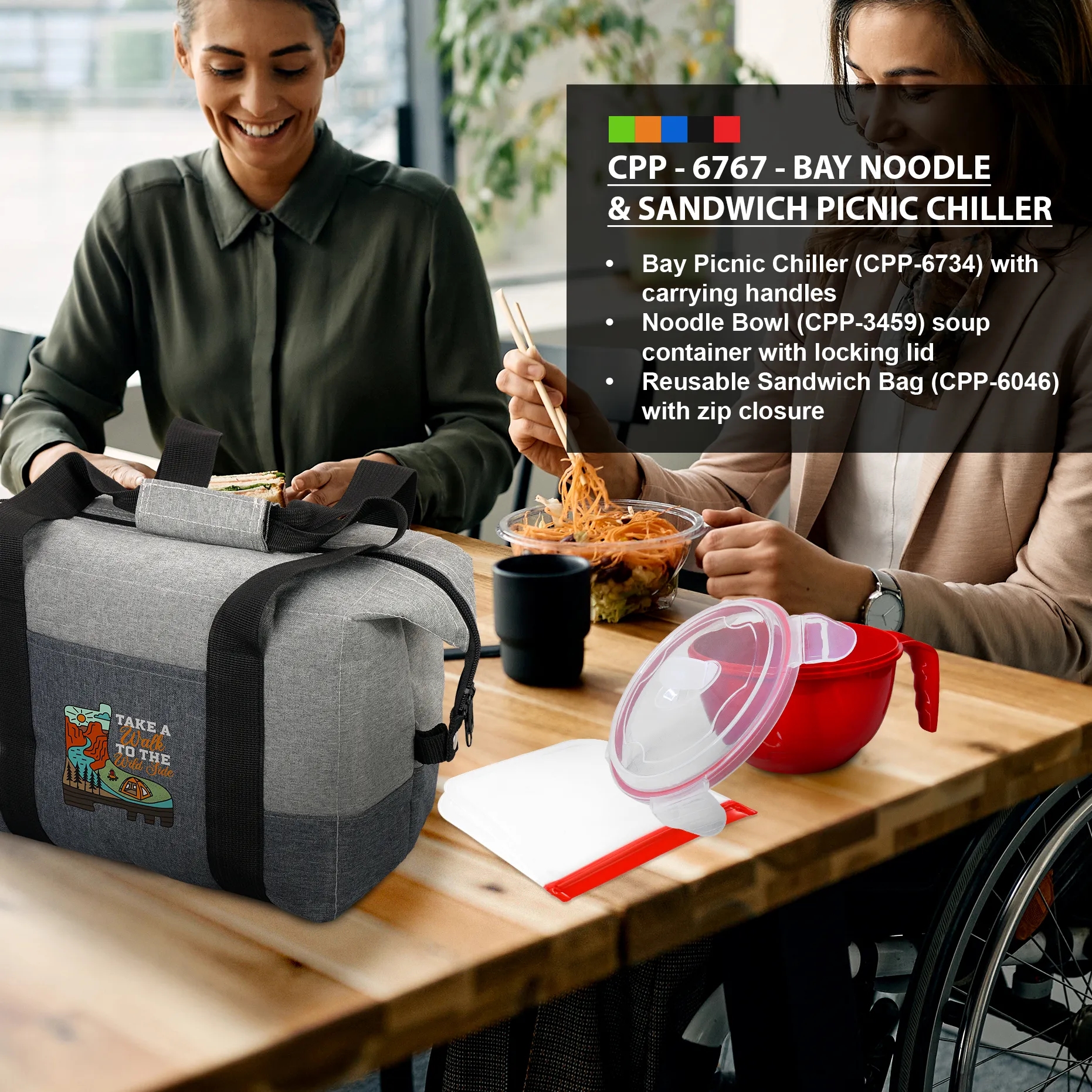 Bay Noodle & Sandwich Picnic Chiller 7